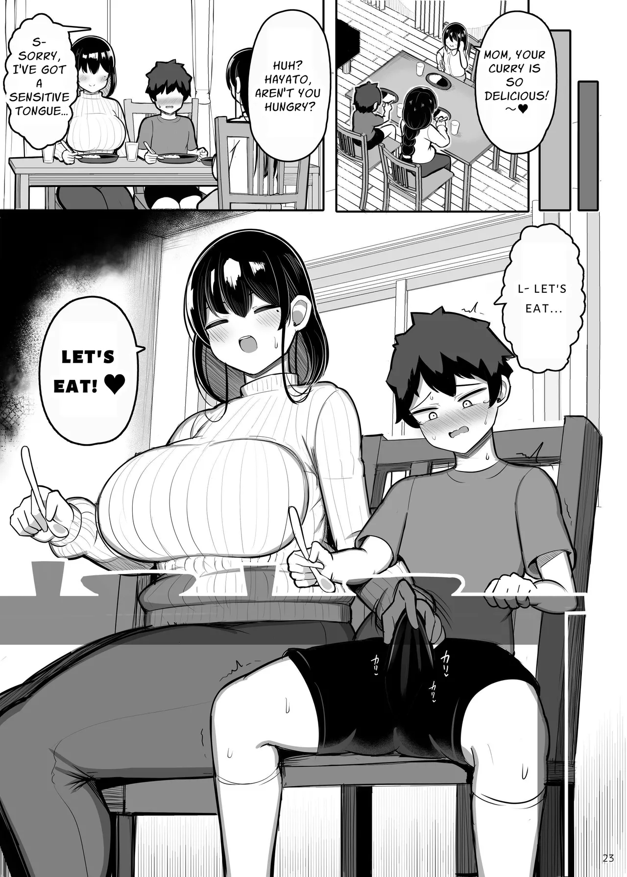 Ara Ara Mama to Musume no Kareshi | Ara Ara Mama and Her Daughter's Boyfriend 22