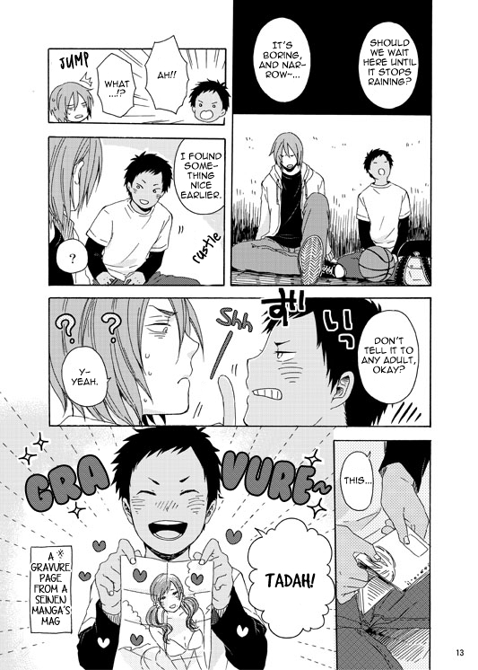 Kuroko no Basuke dj – Himitsu no Ana no Naka - Page 13