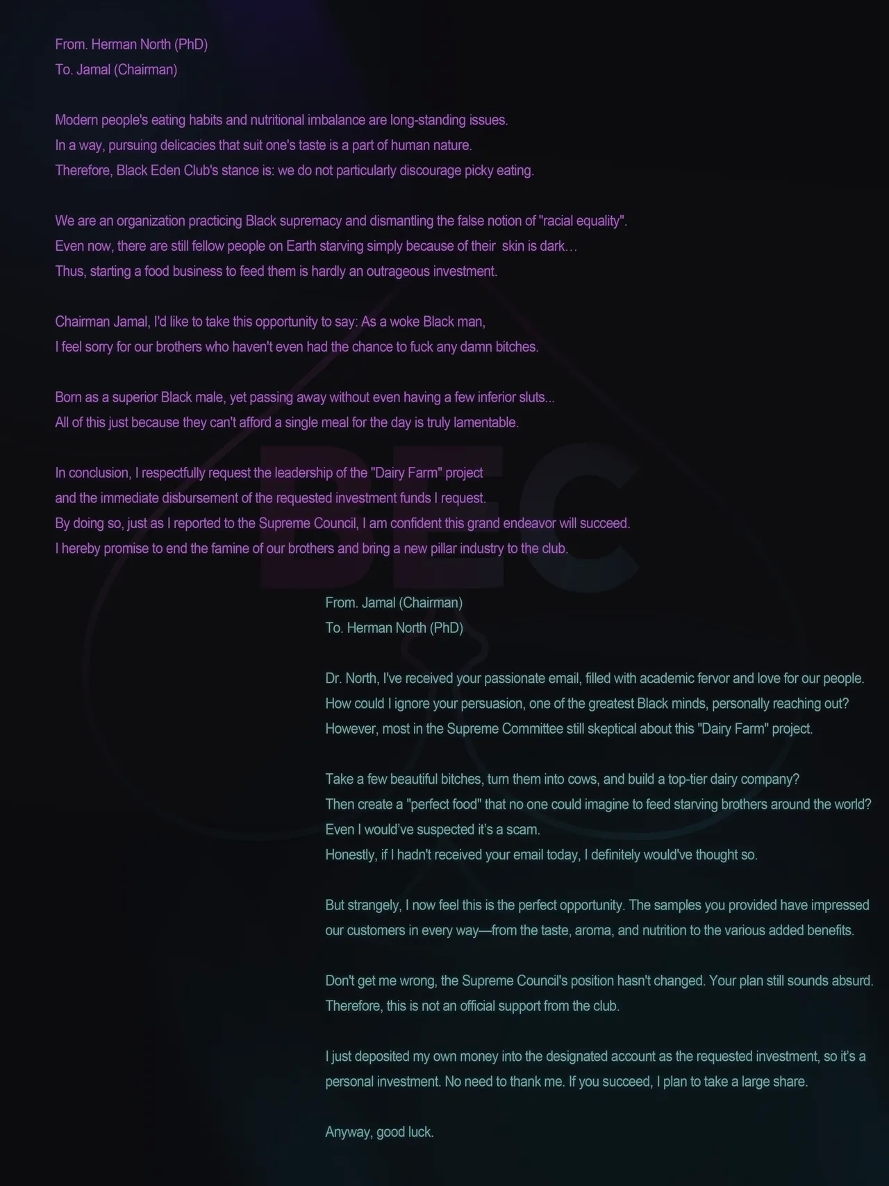 Black Eden Club - The Selection Chapter - Page 2
