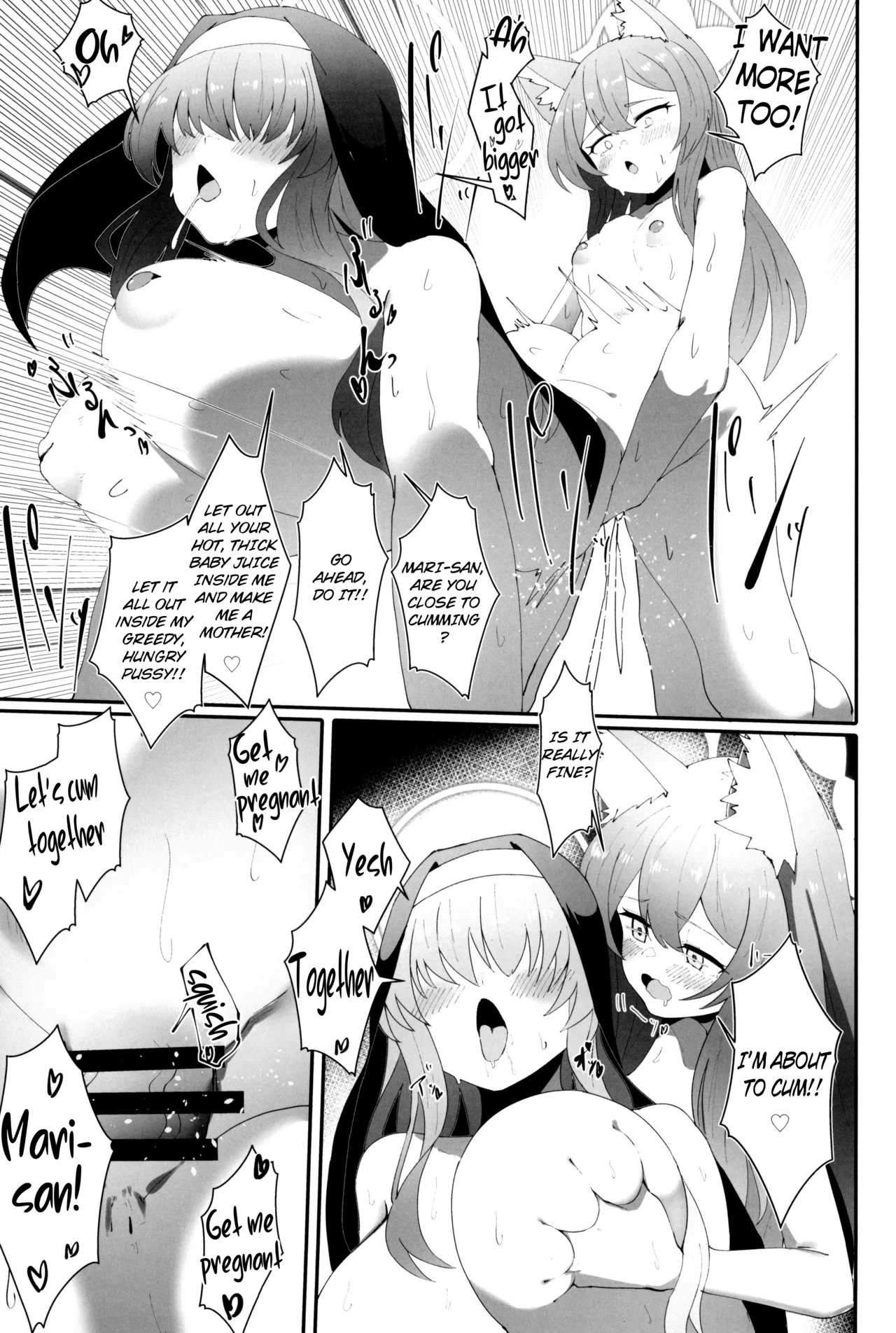 Teiketsu to Aiyoku no Kuuhaku ni | In a vacuum of chastity and lust - Page 29