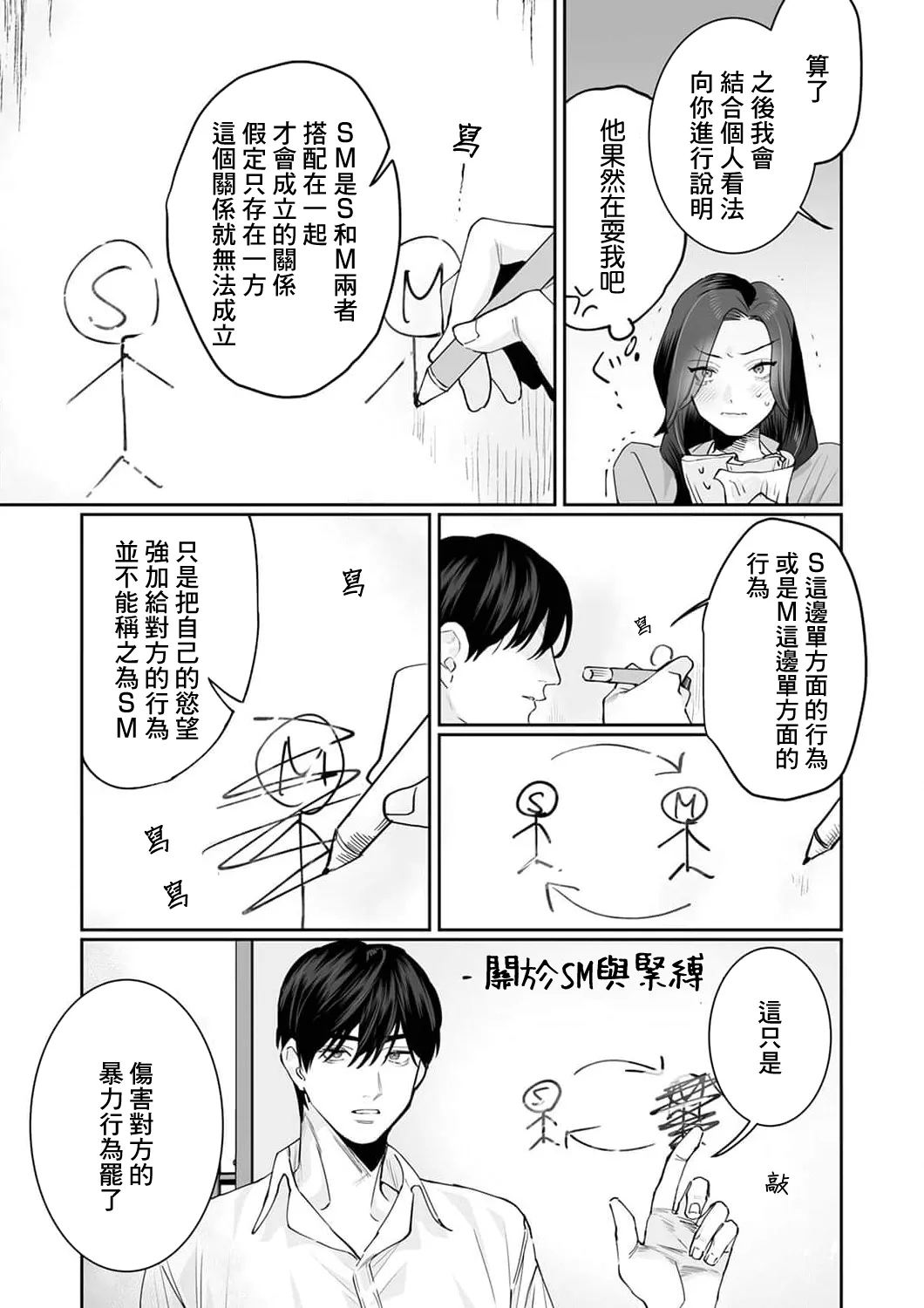 [Kasuya Mako] SM-teki jun'ai ~ tokitai otoko × shibara retai on'na | SM式纯爱~渴望解开的男人x欲被捆绑的女人 1-11 [Chinese] [莉赛特汉化组] 43