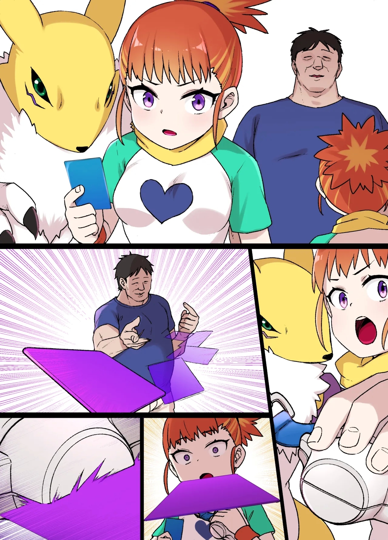 Digimon Sennou Makino Ruki & Renamon| 數碼寶貝洗腦 牧野留姬&妖狐獸 - Page 8