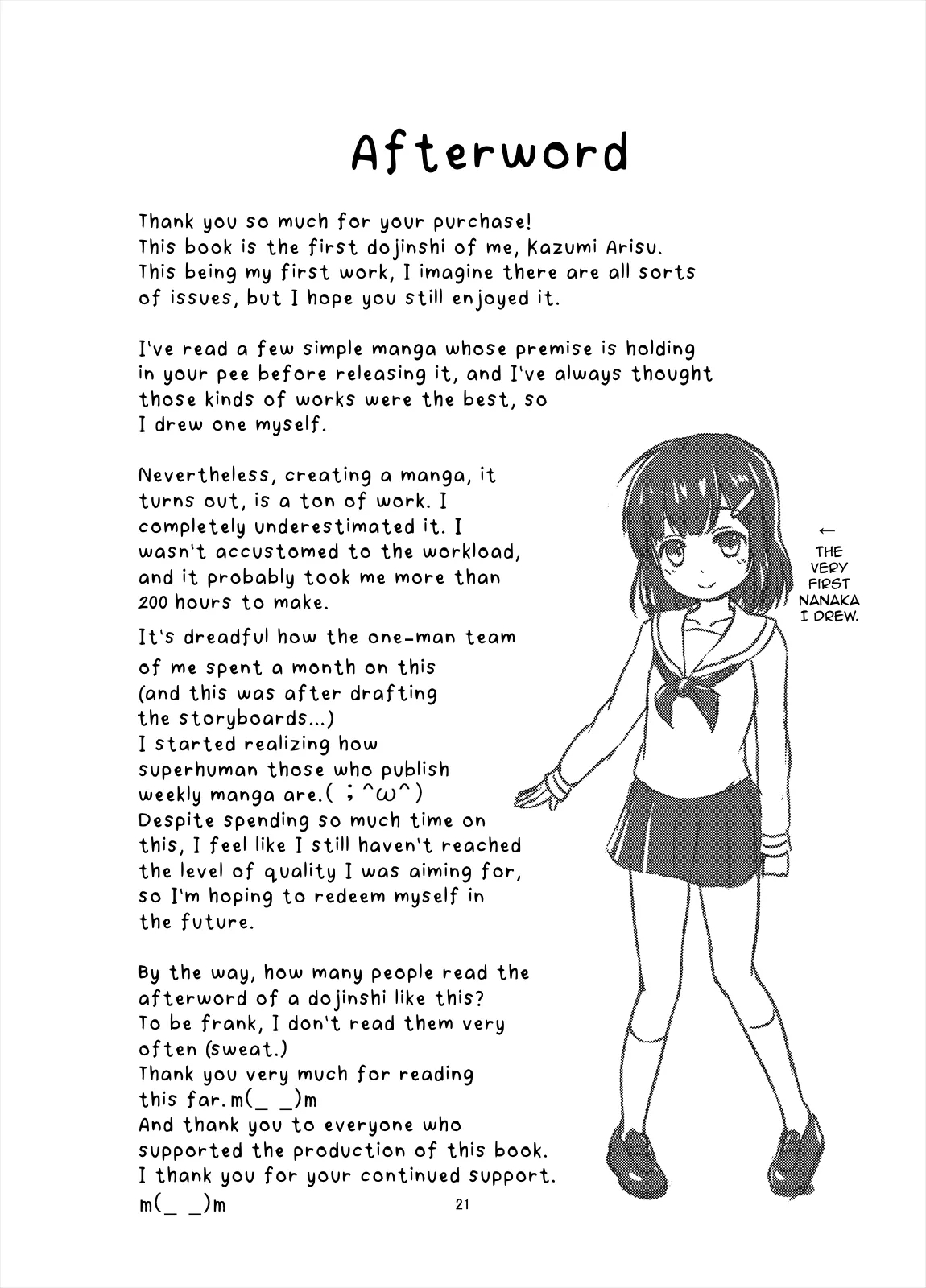 A Girl at Her Limit?! - Page 22