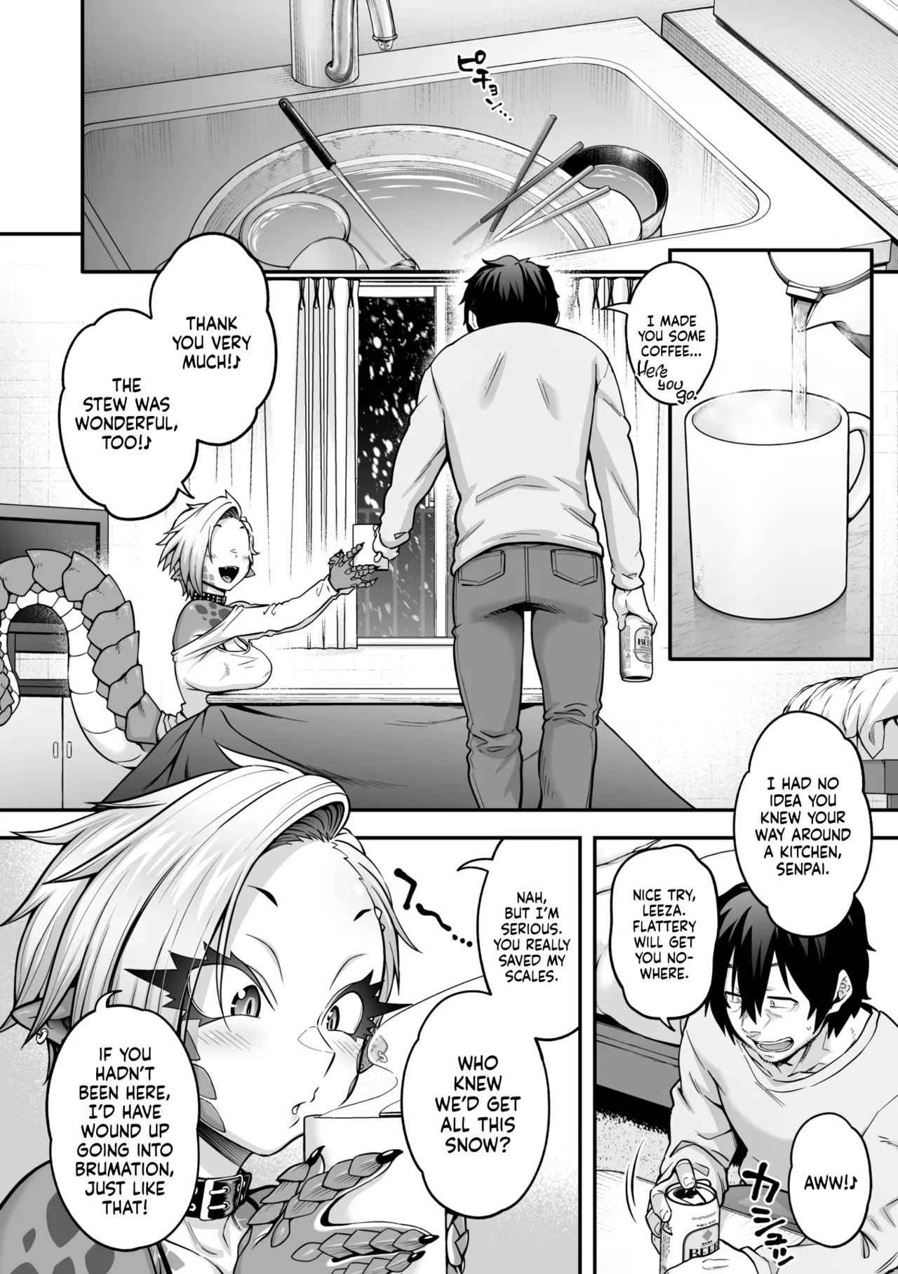Yukifuru Yoru no Reptile | Reptile on a Snowy Night - Page 4