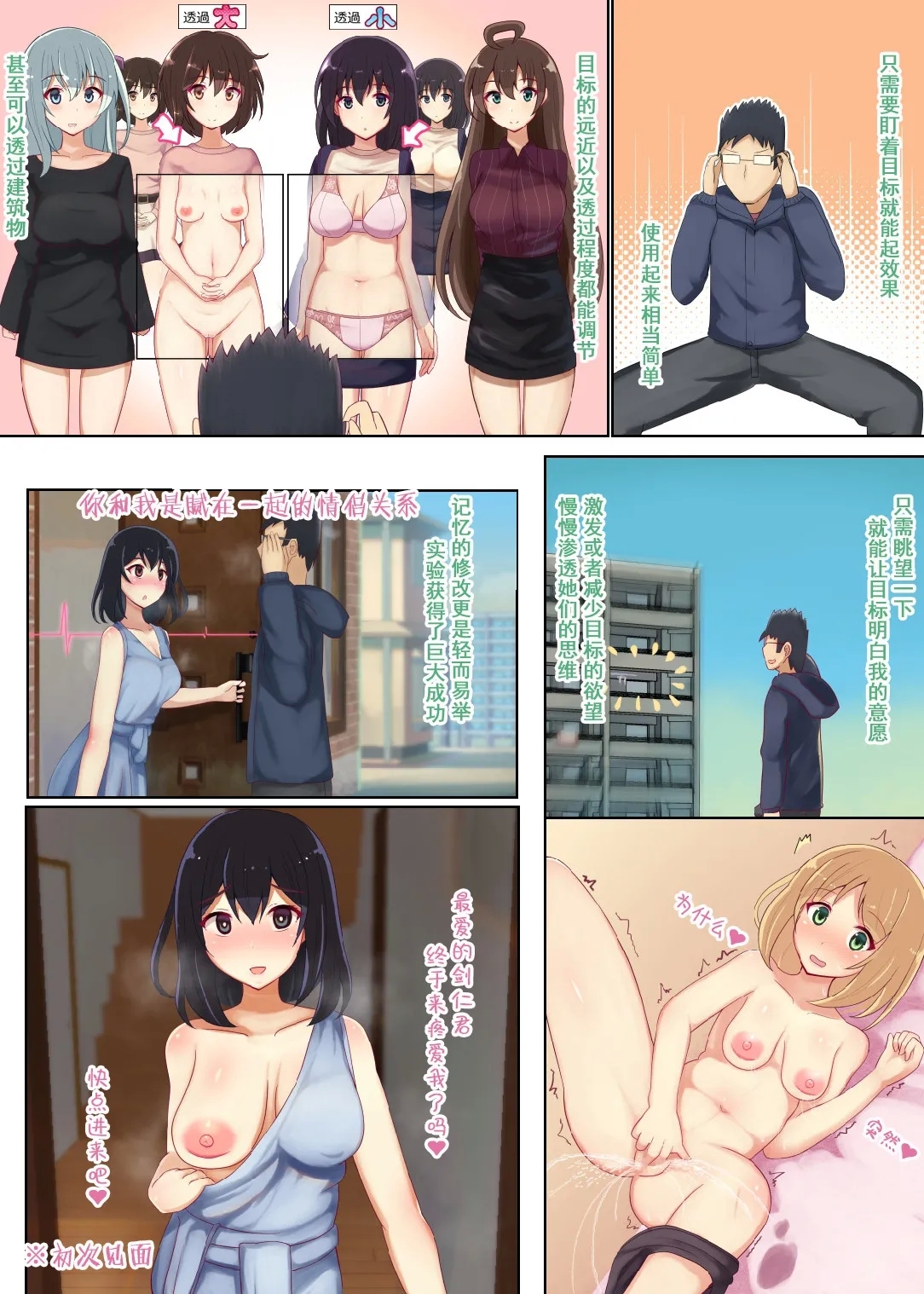 Suki ni Josei no Hadaka o Mite, Suki ni Nakadashi dekichau H na Sennou Sukesuke Megane! - Page 5