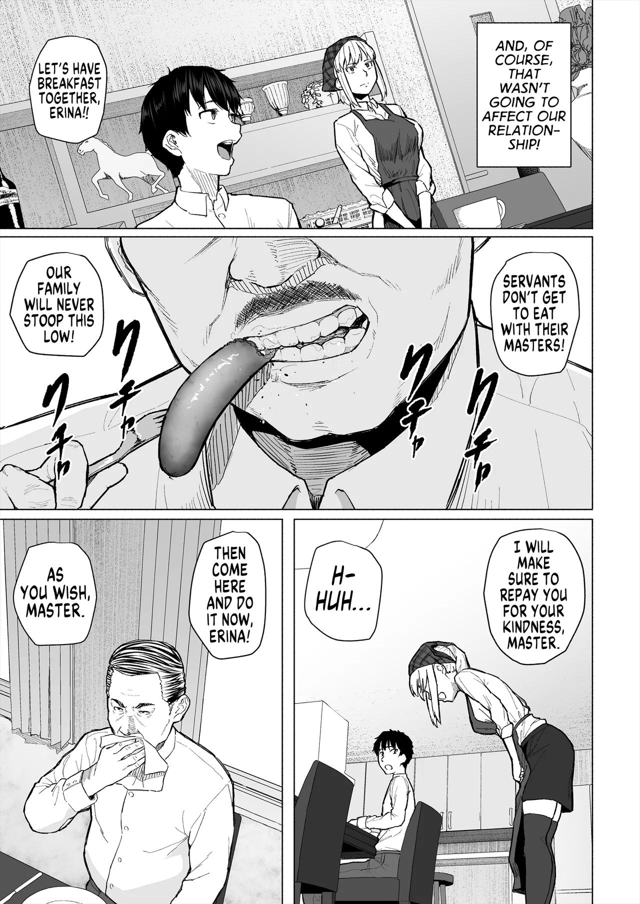 Osananajimi wa Shakkin no Kata toshite Oyaji ni Dakareru | My Childhood Friend is a Collateral Who Has to Sleep With My Father - Page 4