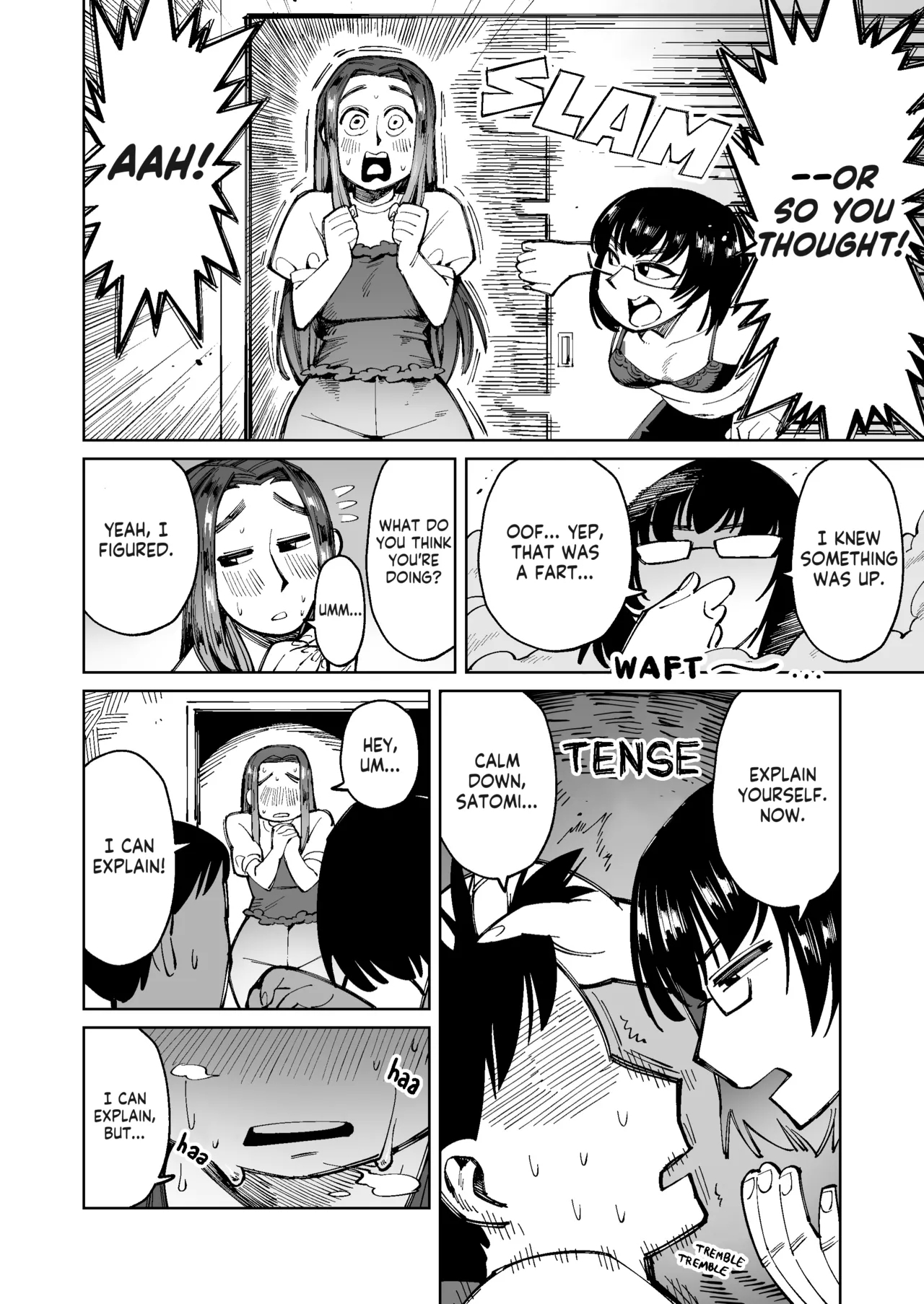 Furin ga Mitsukari Tairyou Dappun! Dekashiri Jouhin Tsuma no Matsuro | Caught in a Messy Affair! The Downfall of a Classy Big-arsed Wife - Page 4