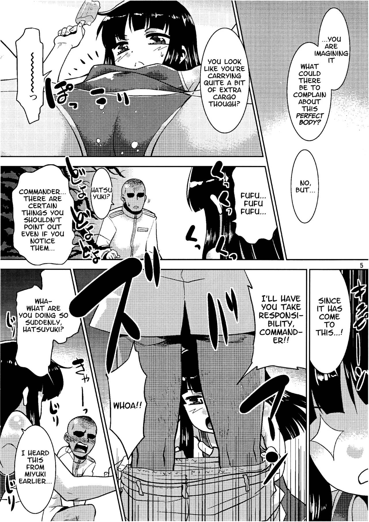 Hatsuyuki-san wa Shutsugeki Shinai. - Page 4