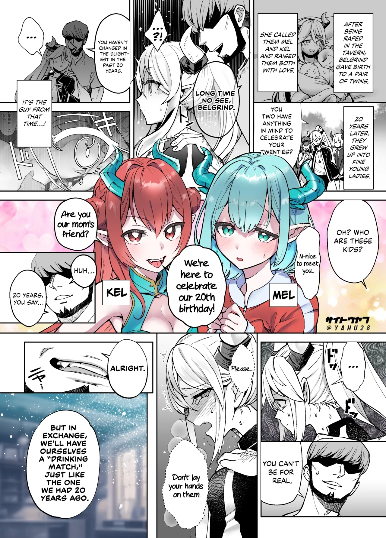 Sakaba De Futatabi Otokotachi Ni Hamerareru Onnatachi | The Girls Get a Pounding at the Tavern Again 1