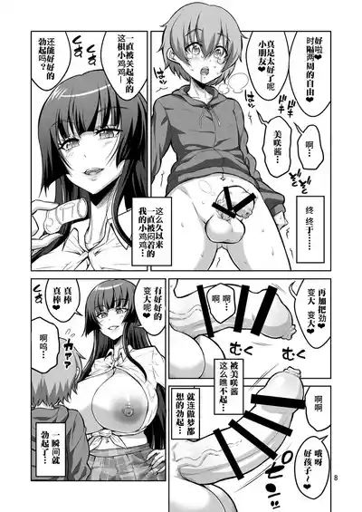 Futanari JK Gyaku Anal Fuuzokujou Shaseikanri Choukyou 【Chinese】 7