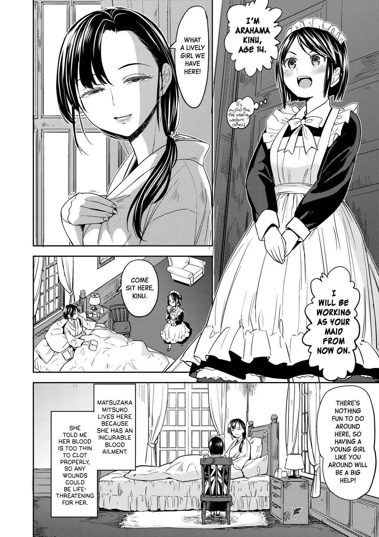 Mochizuki Ketsueki Kenkyuujo no Musume | The Girl from the Mochizuki Blood Science Lab Ch.1-4 + Bonus - Page 6