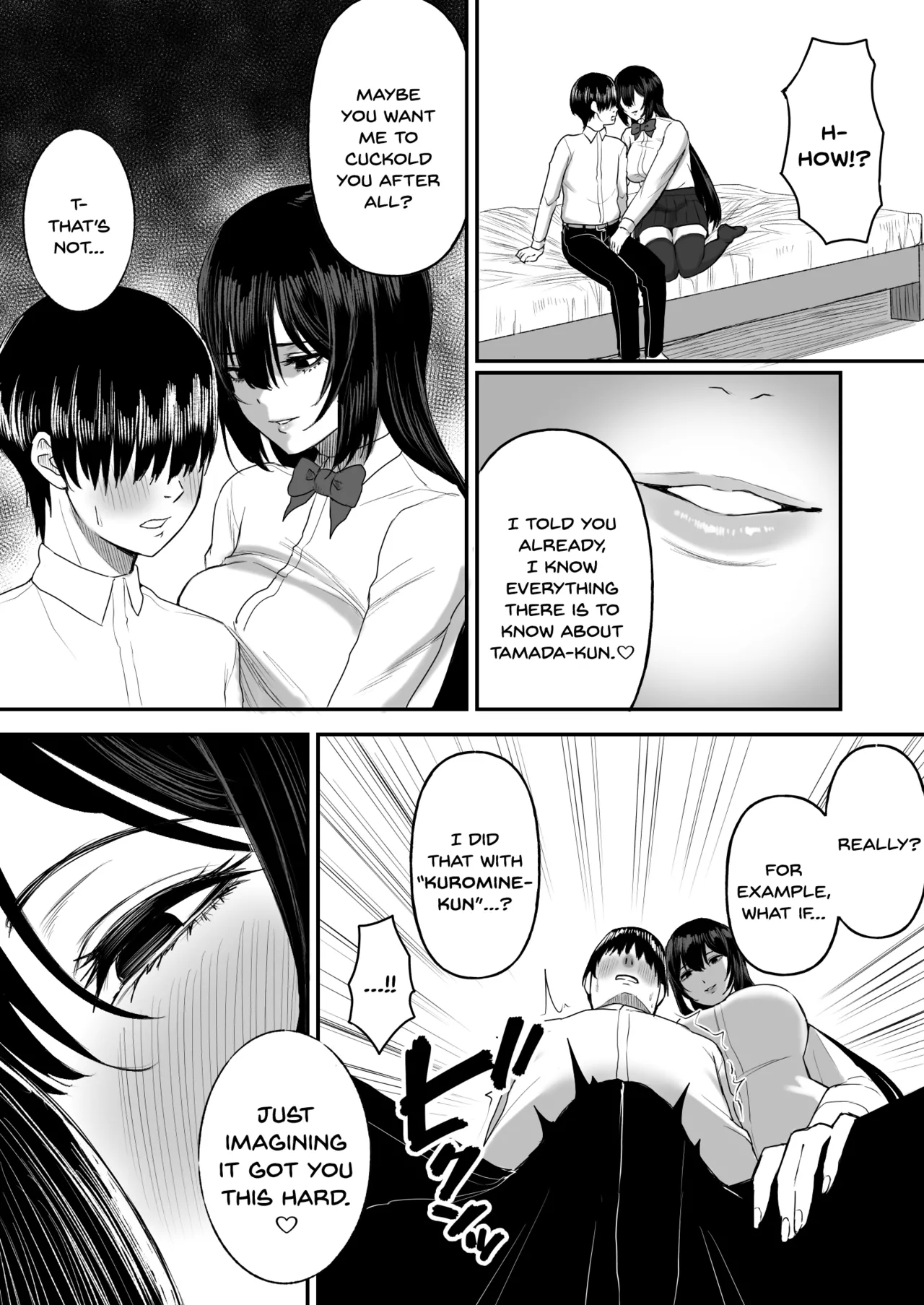 Ai no omoi Kanojo wa boku no Tameni hame tori o Tottekitekureru - Page 8