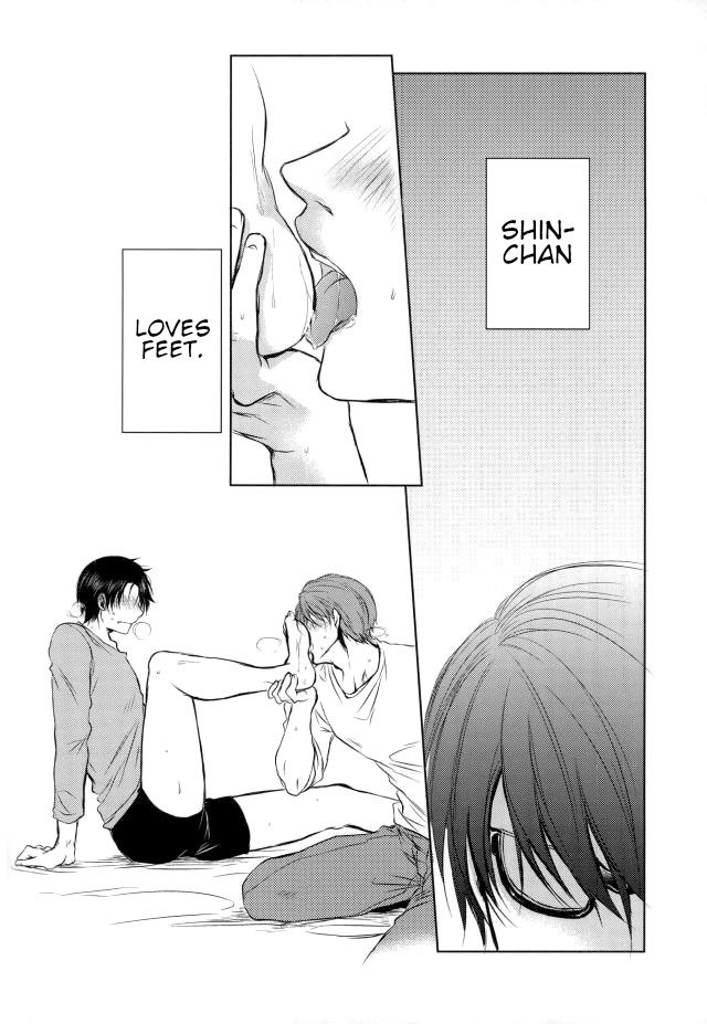 【Rakuban】 Shin-chan's Foot Fetish - Page 3