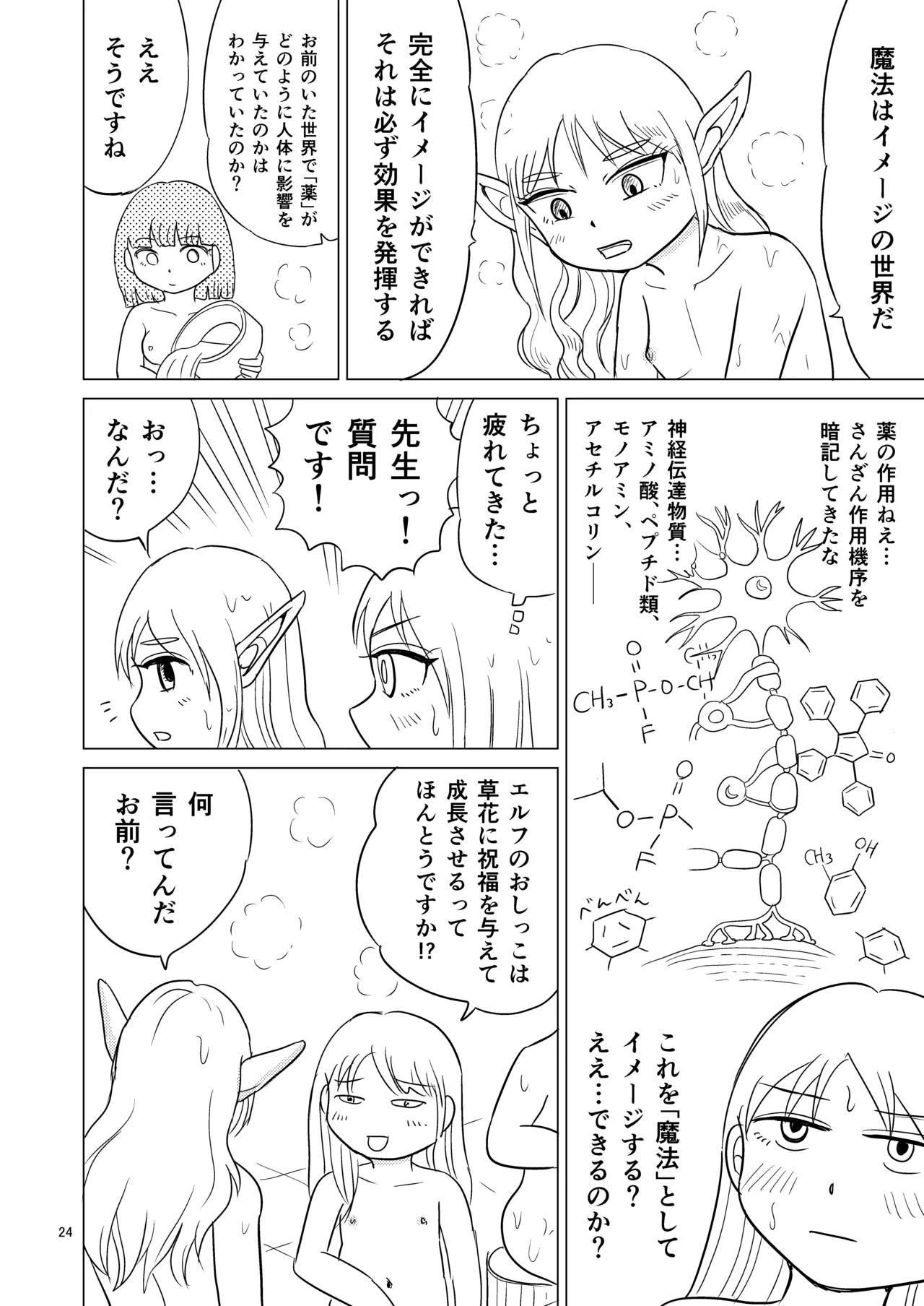 TS seijo-chan wa oshikko de sekai o kakumei suru 2 - Page 23