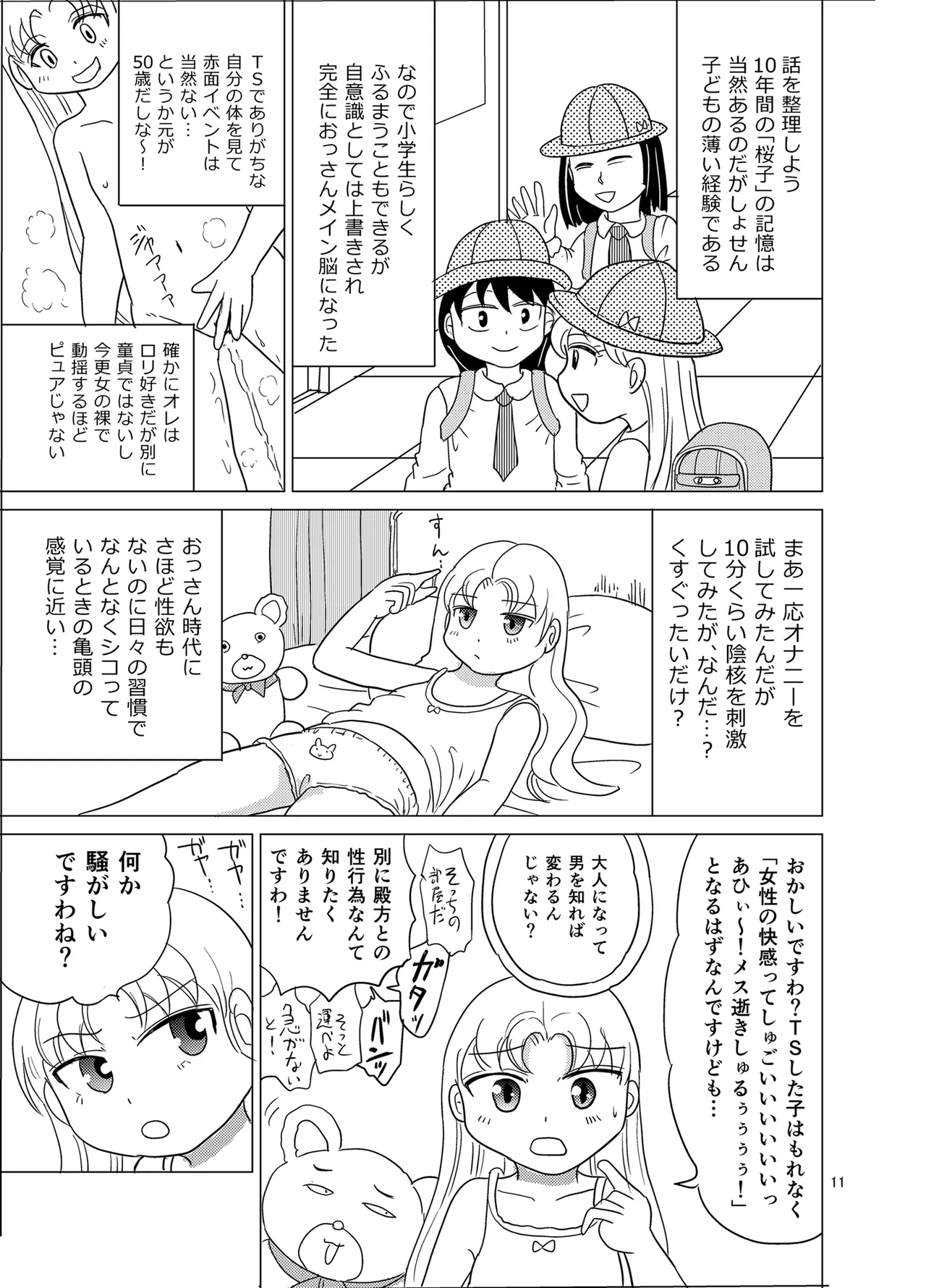 Kochira ossan TS tensei botsuraku reijōmonogatari 1 - Page 10