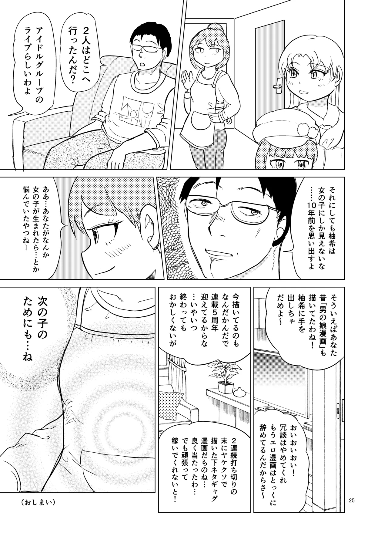 Kochira ossan TS tensei botsuraku reijōmonogatari 6 - Page 24