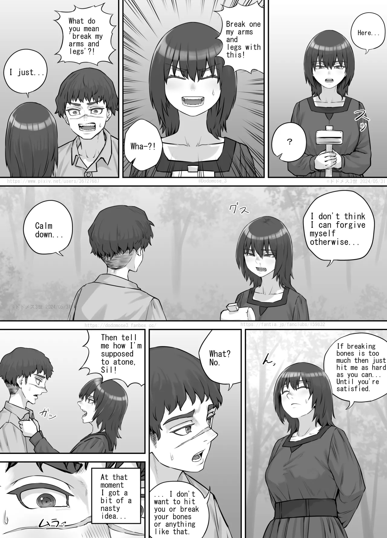 Kega o Saseteshimatta Bachi Toshite Iroiro Misetemorau Hanashi - Page 6