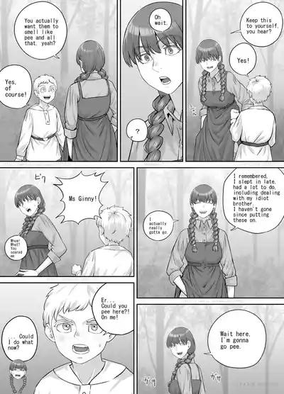 Tomodachi no o Nēsan no Shitagi o Kau Hanashi 9