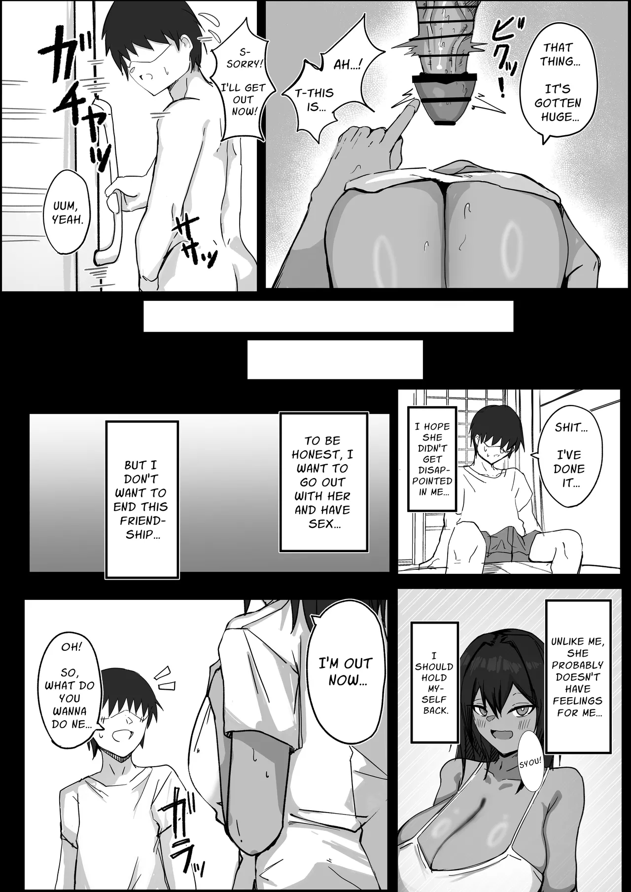 Sex With My Tanned Busty Friend Who I Used To Think Was A Guy - Page 15