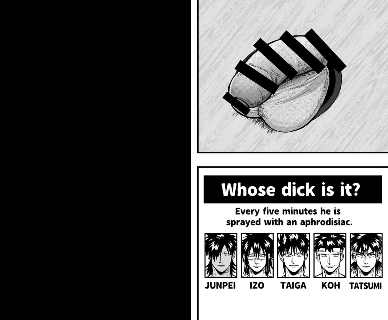 WHO IS THE ONE BEING TEASED ABOUT THE DICK HE PULLED OUT OF THE HOLE IN THE WALL? - Page 2