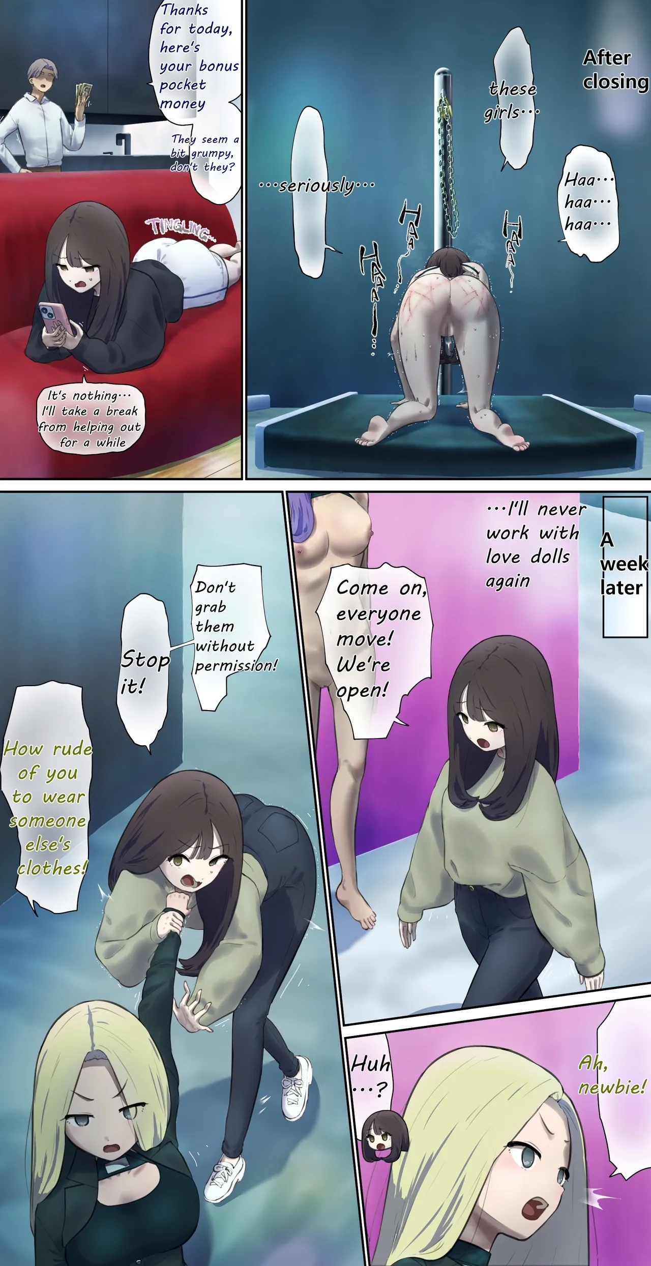 The work of labor sex dolls 2 1