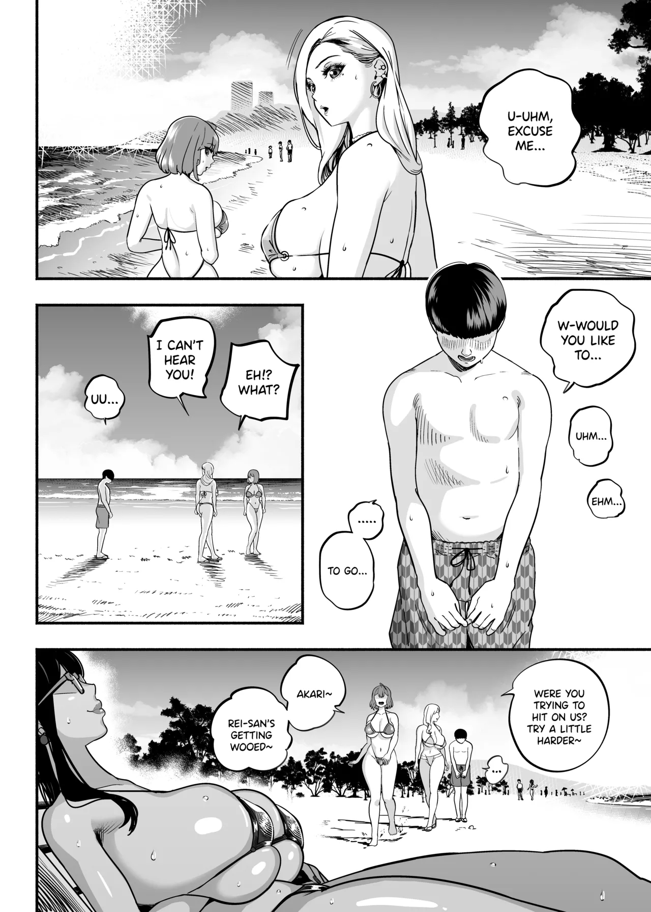 Gachikoi Fuuzoku 2.5katsu Joshi ni Jakusha Dansei Chinpo o Ijimerareru Hanashi- | Falling in Love at the Brothel 2.5 - Page 49