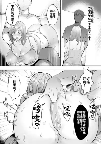 人妻肛交～丈夫的性奴隶教育〜（ANGEL 倶楽部 2024年5月号）（灼眼の牛爷爷个人汉化） 2