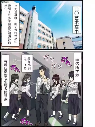 I'm a loner and I live in a harem with a 30:1 ratio of men to women! #1 3