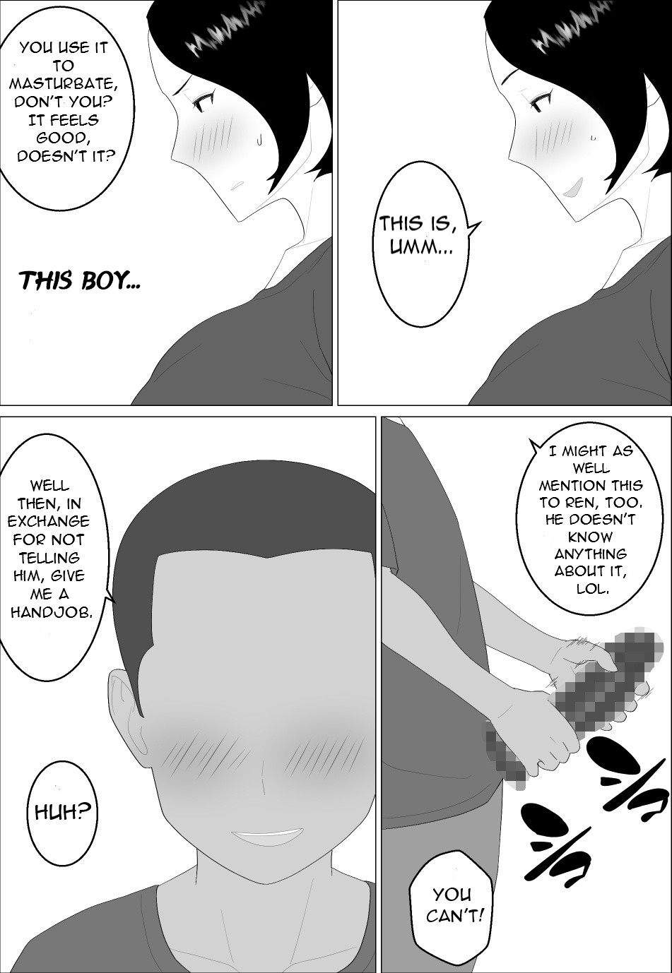 Masegaki Oikko ni Okasareru Mama - Mom Raped by Precocious Nephew - Page 21