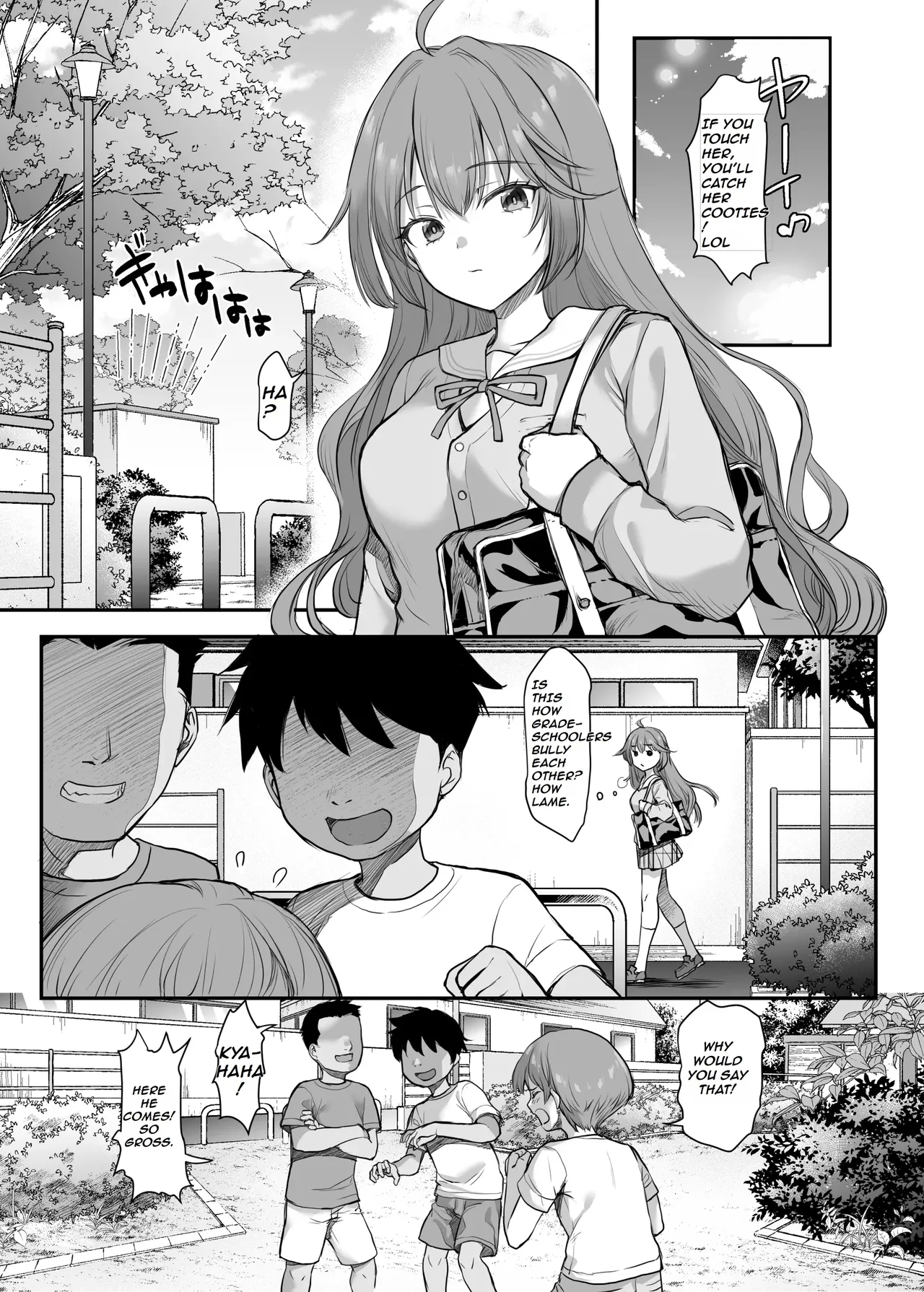 Big Sister's Sacrifice to Save Her Little Brother From The BulliesIjimerarete Iru Otouto no Tame ni Warugaki ni Karada o Suki ni Sareru Onee-chan no Hanashi - Page 4