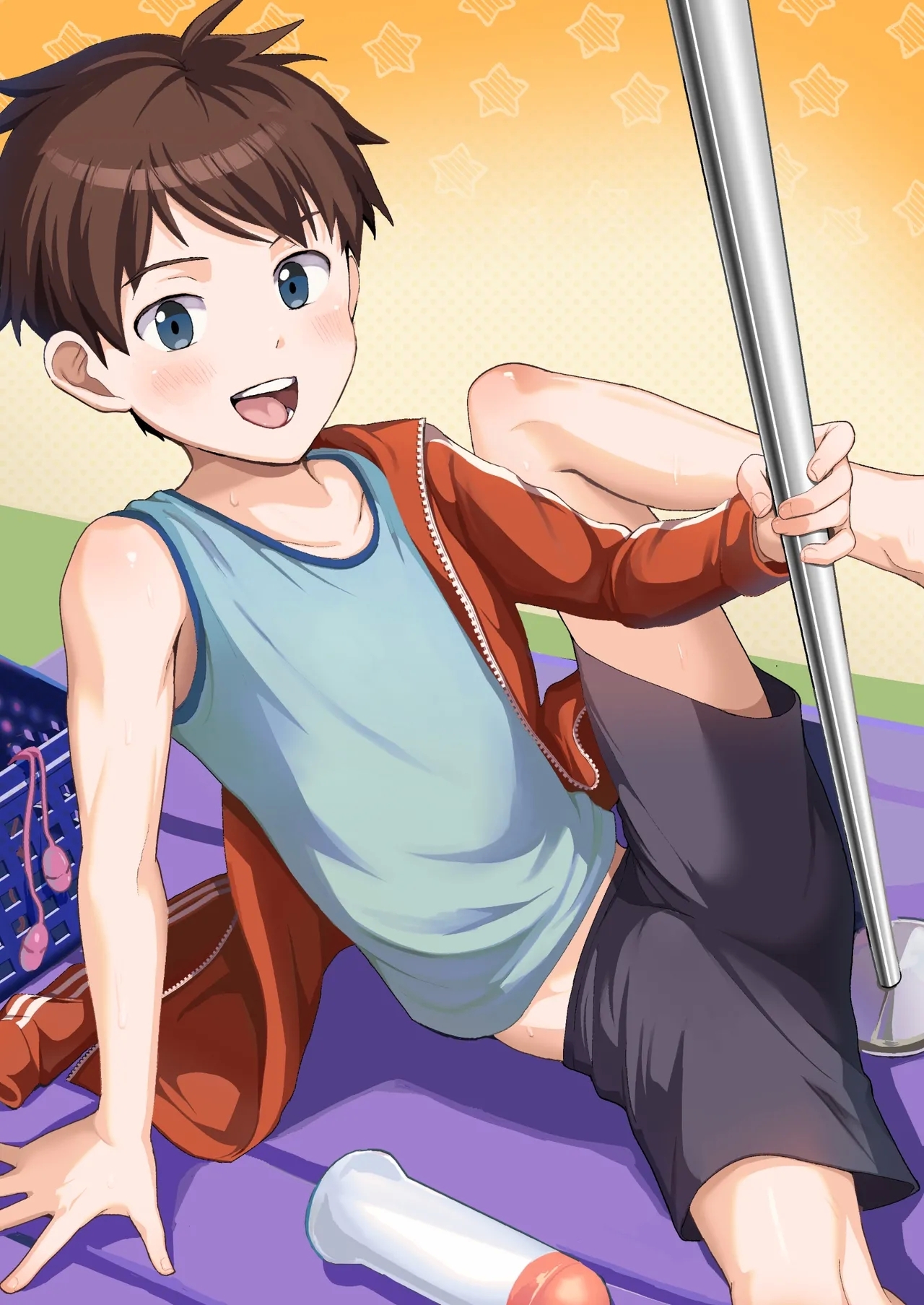 密着特訓中♡汗と体温が混ざり合う中で、せんせーの理性はもう限界！！? - Page 48