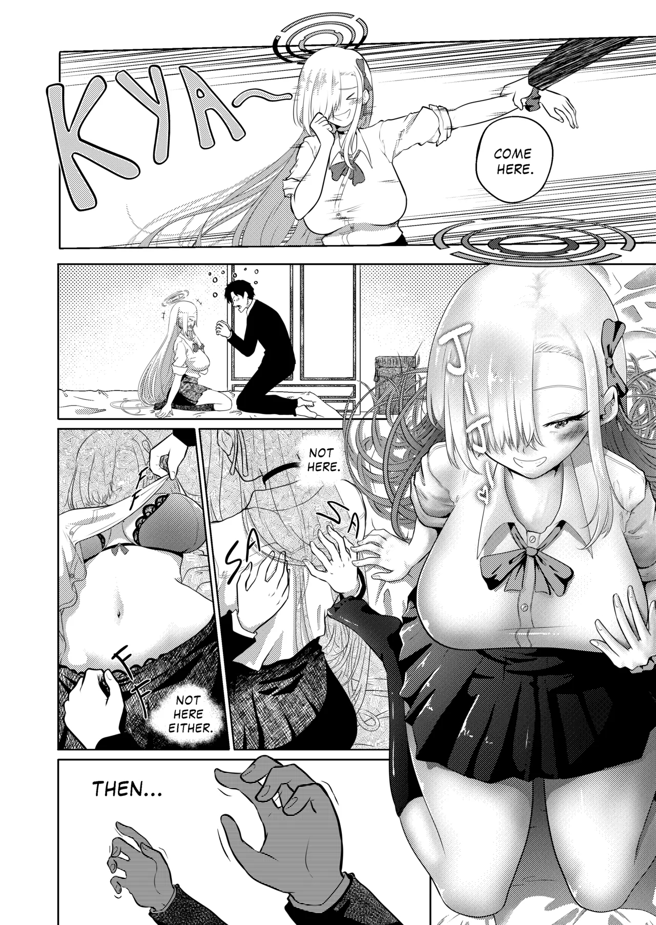 A night alone with Asuna-chan - Page 7