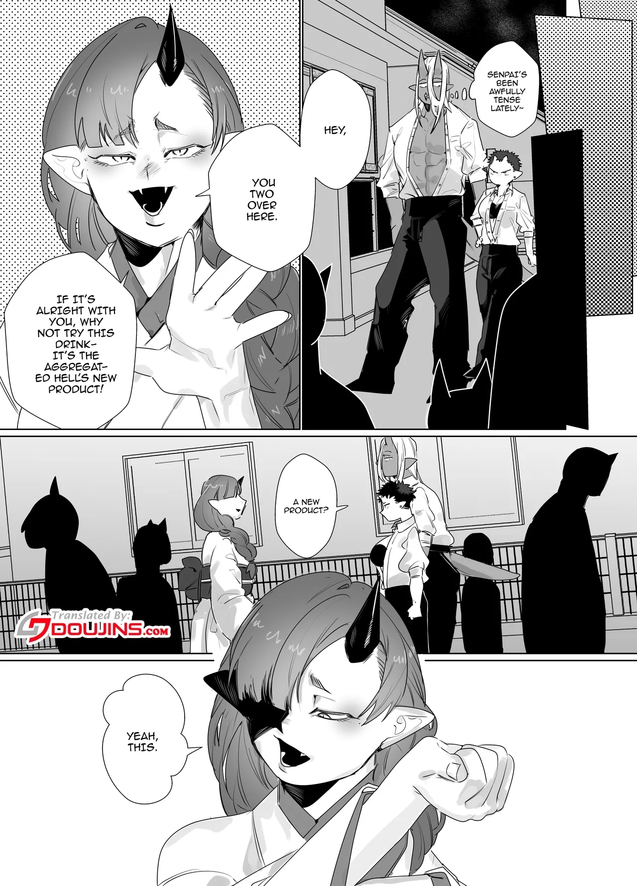 Gokusotsu no Senpai ga Kouhai no Deka Otoko ni Doroddoro ni Okasareru Hanashi / Story About A Prison Guard Senpai Getting Fucked Sloppy By Her Huge Kouhai - Page 5