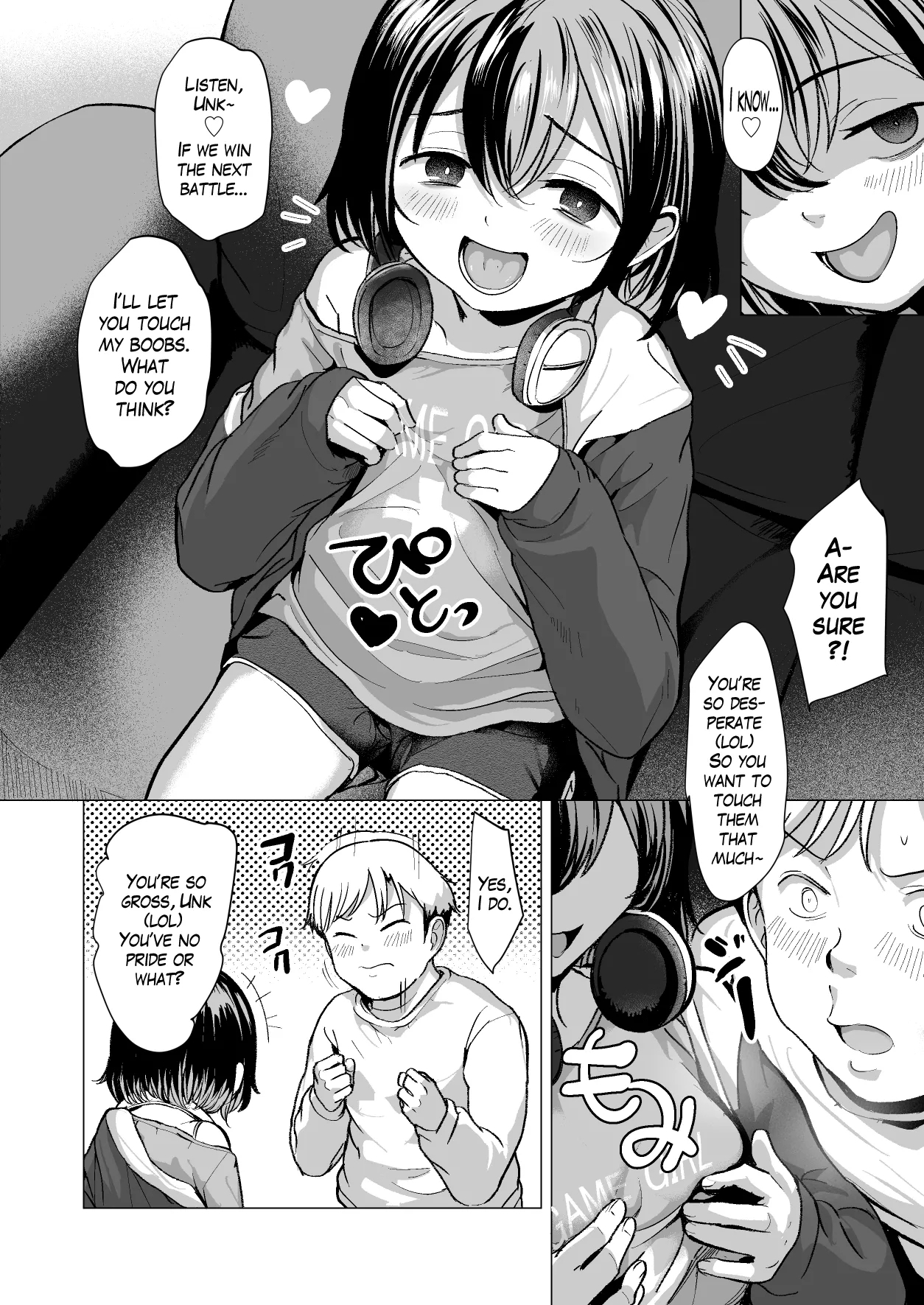 Oji Oji no Zako Chinpo, Carry shite Ageyokka?| Shall I Carry Your Puny Dick, Unk? - Page 5