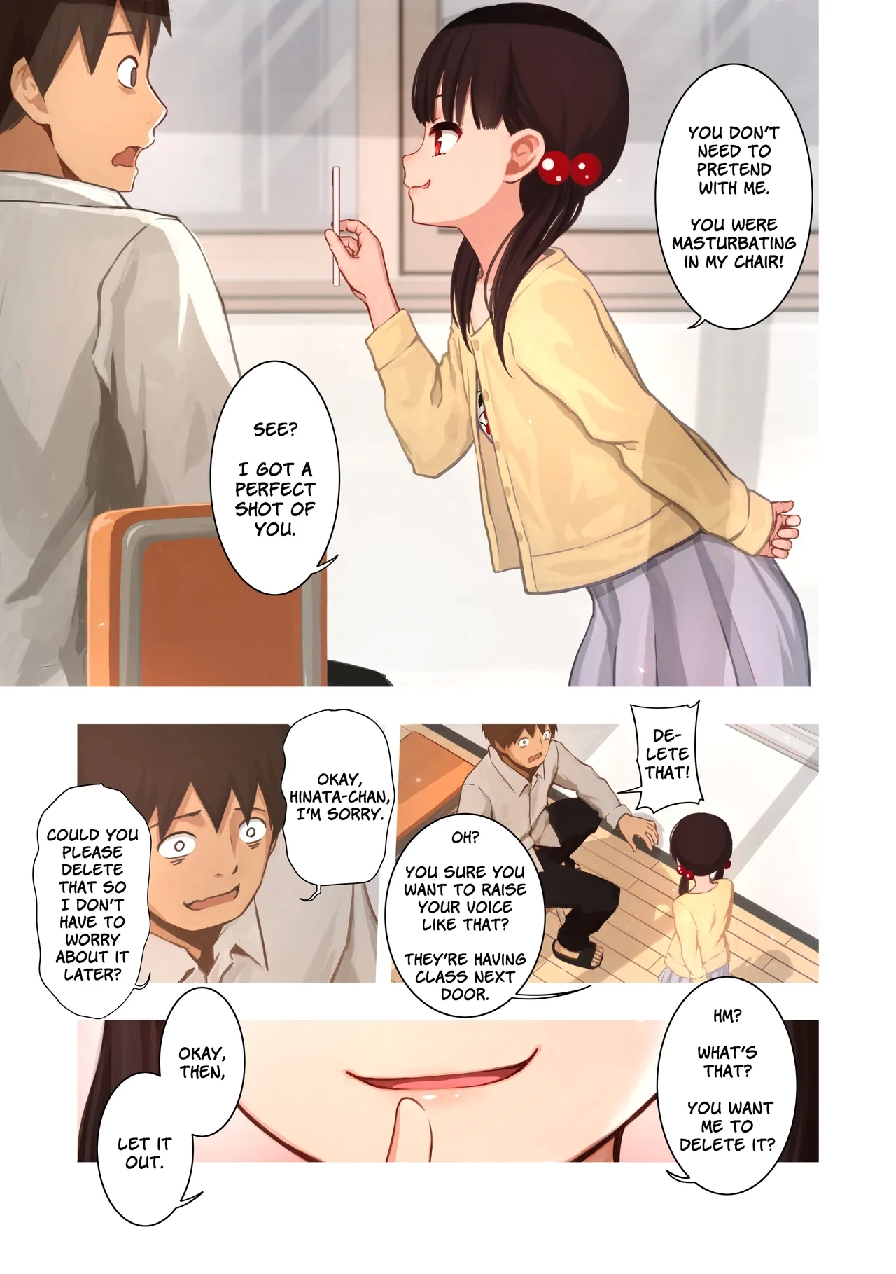 Mesugaki no Oshiego ni Okasareta - Page 4