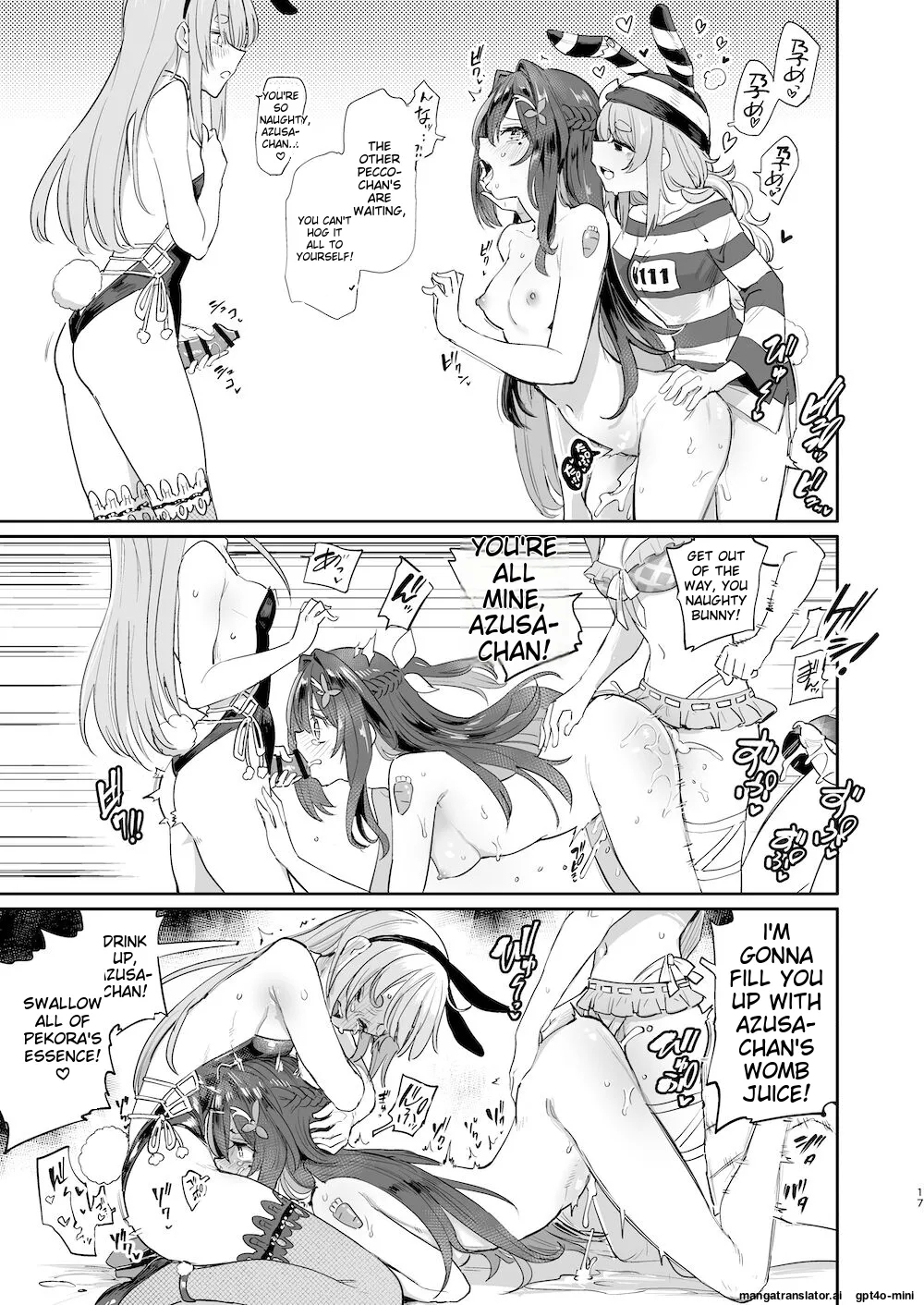 Hatsujou Usagi Rinkansai - Page 16