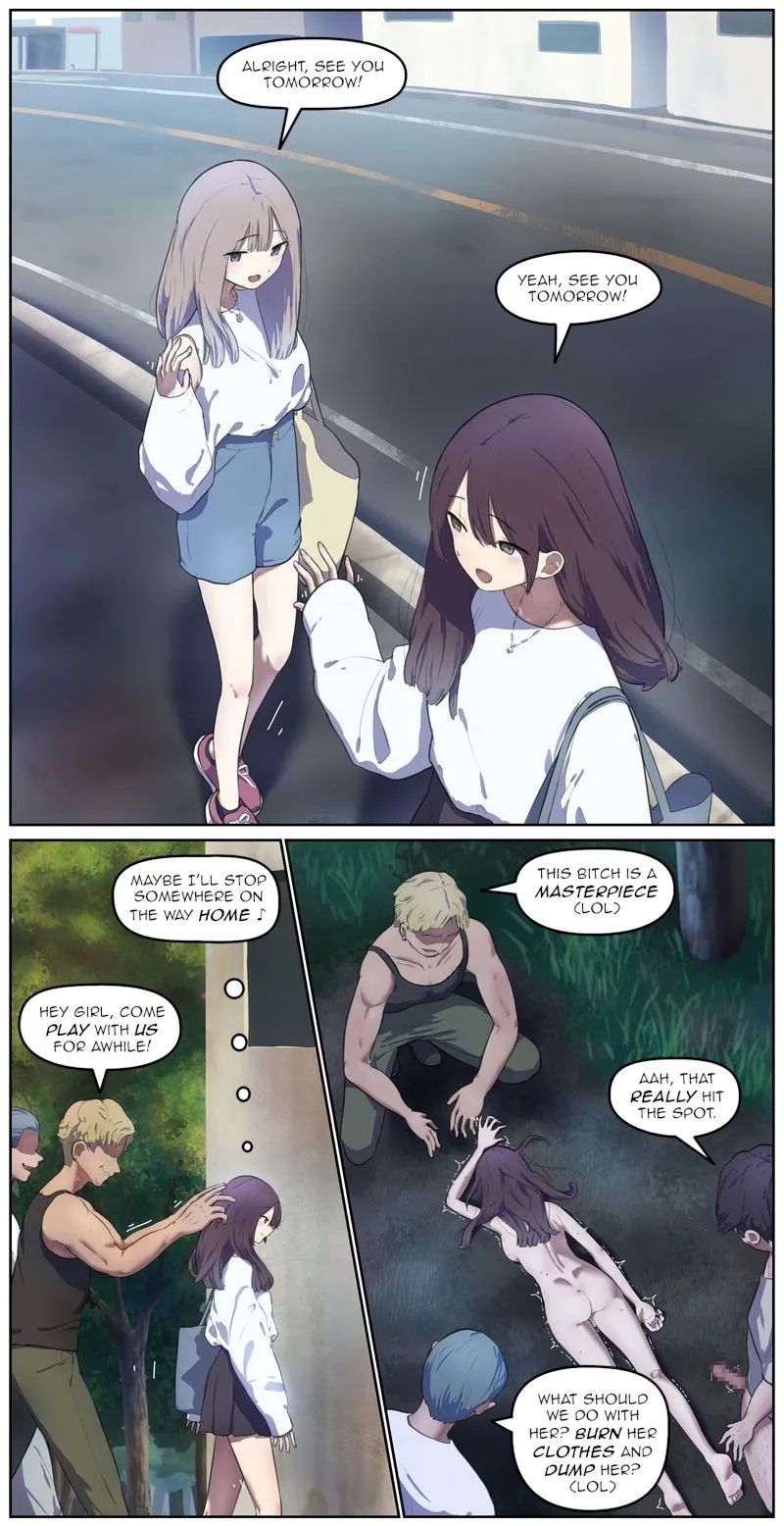 On the way home, at the barn at night part2 1