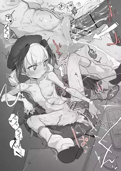 コハルが先生のイスでディルドオナニーしたら子宮が飛び出るやつ 5