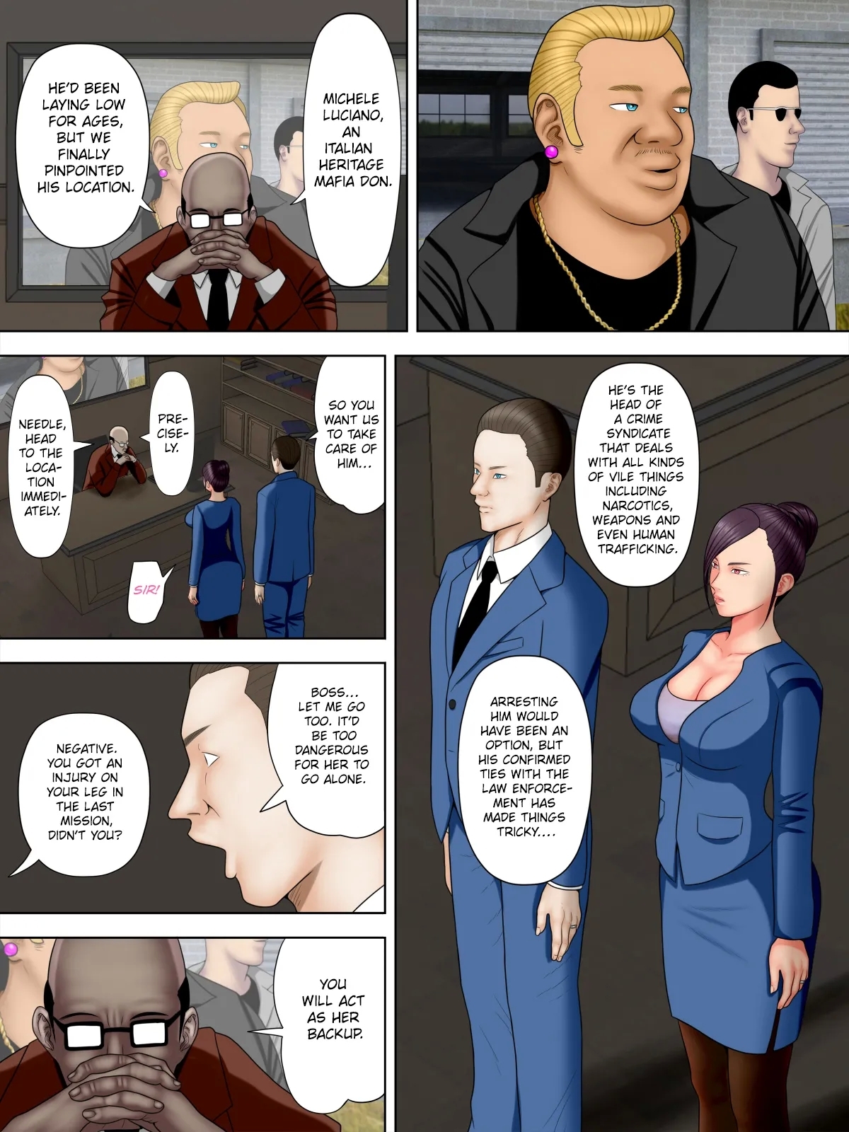 Hitozuma Spy to Mafia no Musuko 1| Spy Wife and Mafia’s Son 1 - Page 9