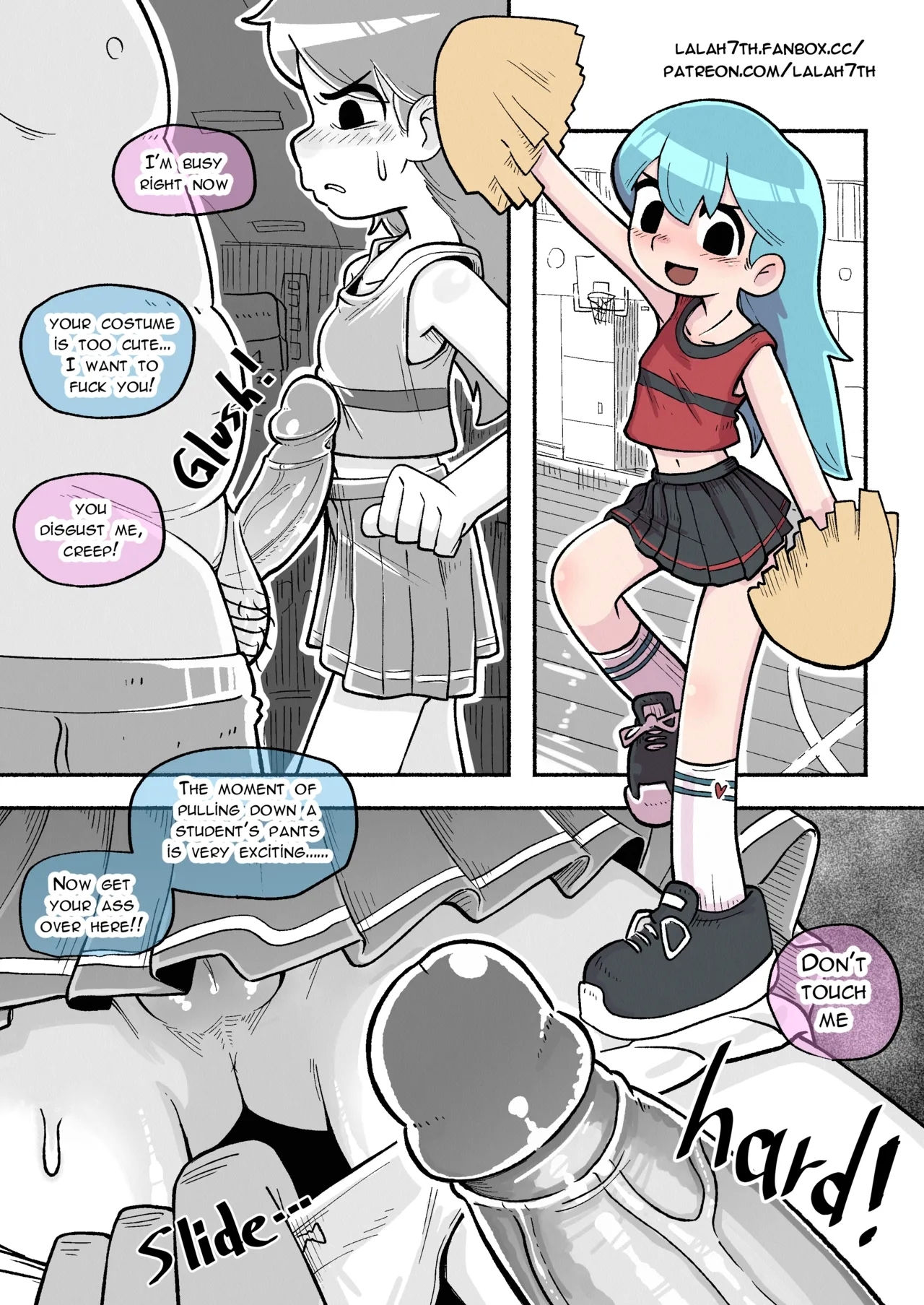 Cheerleader Hilda - Page 1