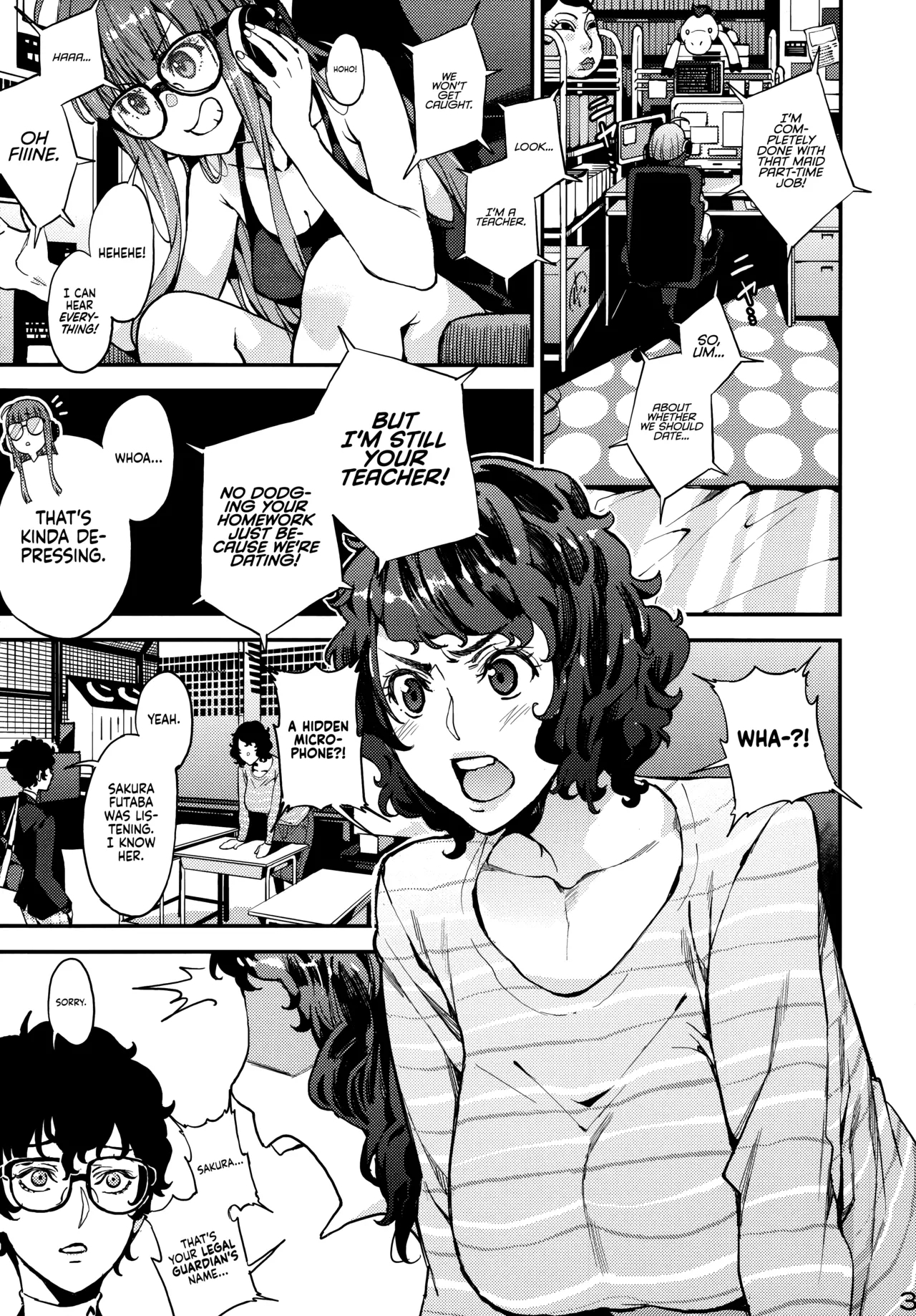 Kawakami Sensei to Futaba no Himitsu Kojin Jugyou | Kawakami-Sensei and Futaba's Secret Private Lessons - Page 5