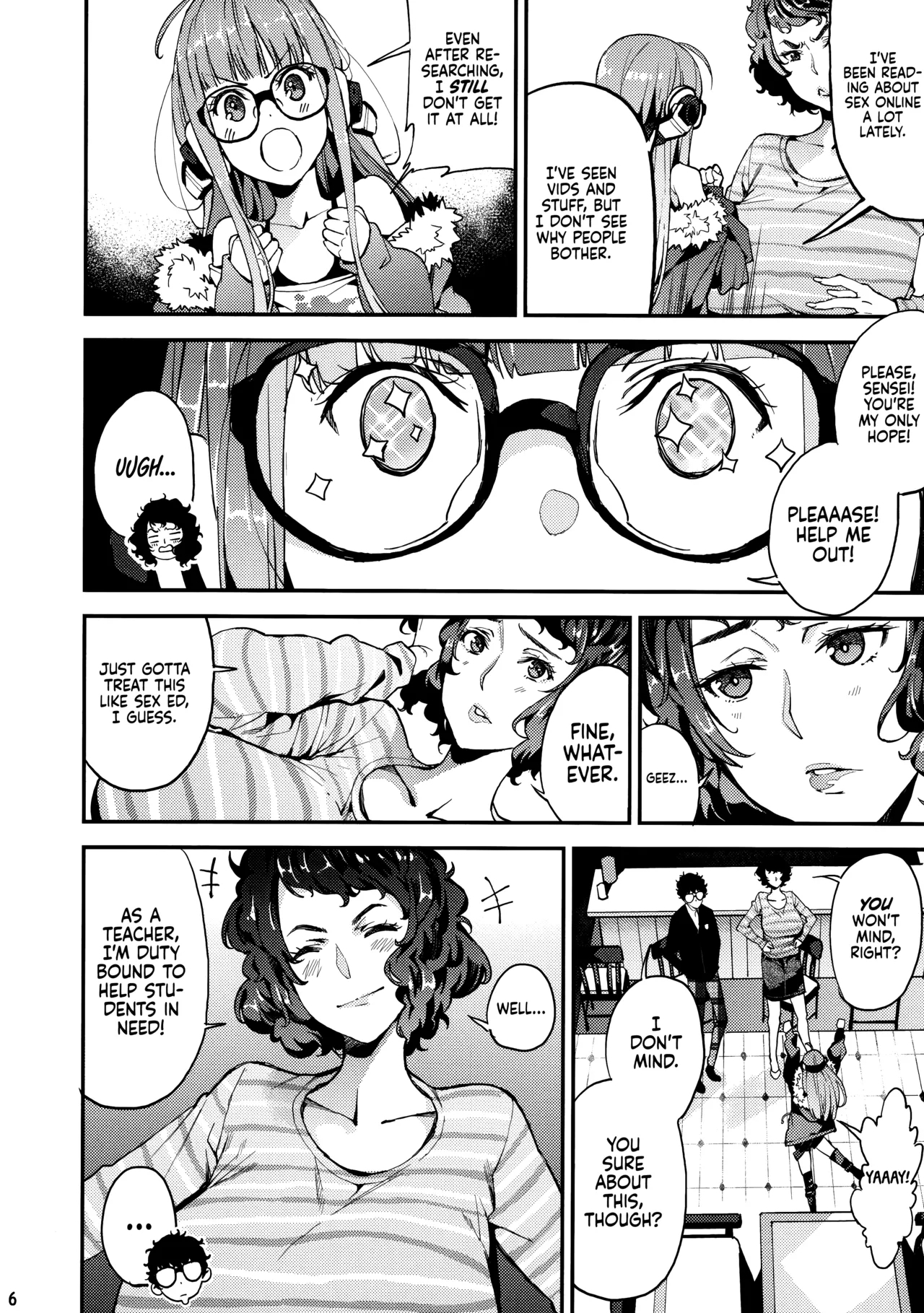 Kawakami Sensei to Futaba no Himitsu Kojin Jugyou | Kawakami-Sensei and Futaba's Secret Private Lessons - Page 8