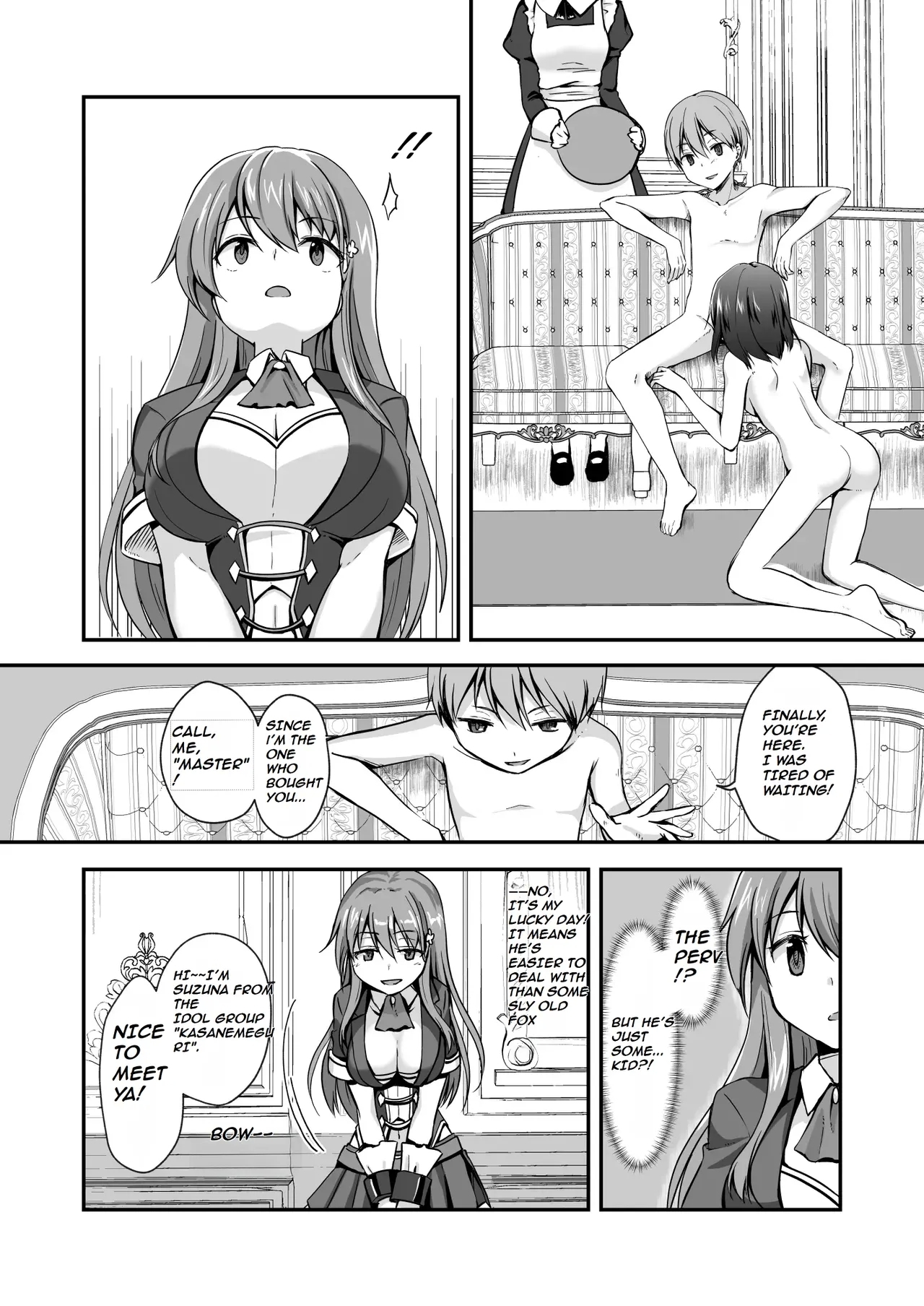 The Story Of A Highschool Idol GirlGetting Put In Her Place By A ShotaX-sai Joshikousei Idolo Shota ga Wakaraseru Hon - Page 5