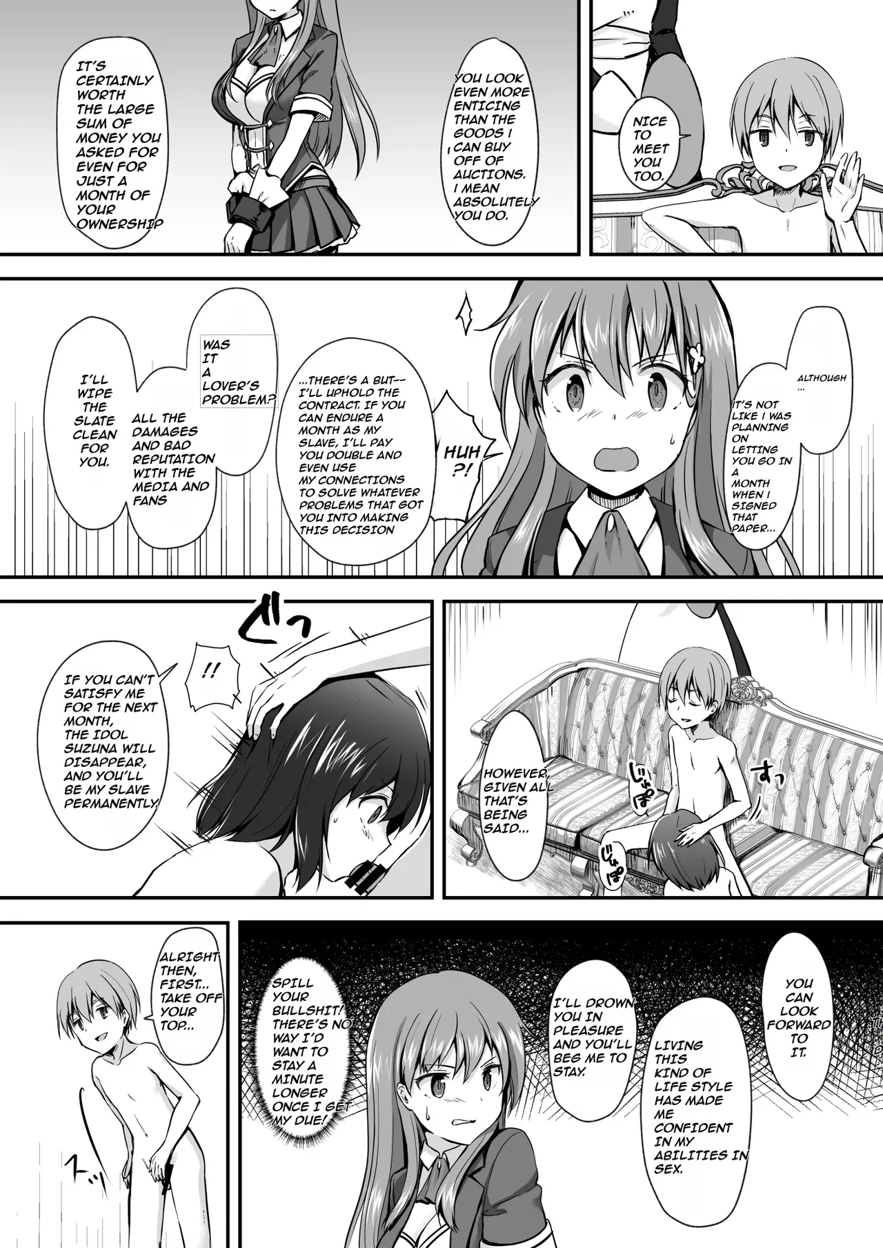 The Story Of A Highschool Idol GirlGetting Put In Her Place By A ShotaX-sai Joshikousei Idolo Shota ga Wakaraseru Hon - Page 6