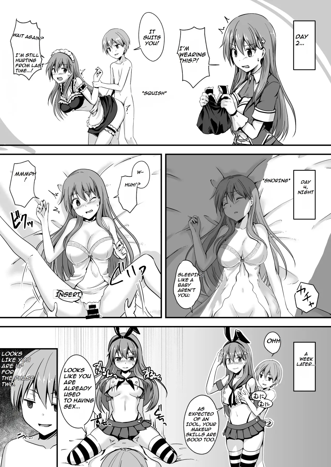 The Story Of A Highschool Idol GirlGetting Put In Her Place By A ShotaX-sai Joshikousei Idolo Shota ga Wakaraseru Hon - Page 9