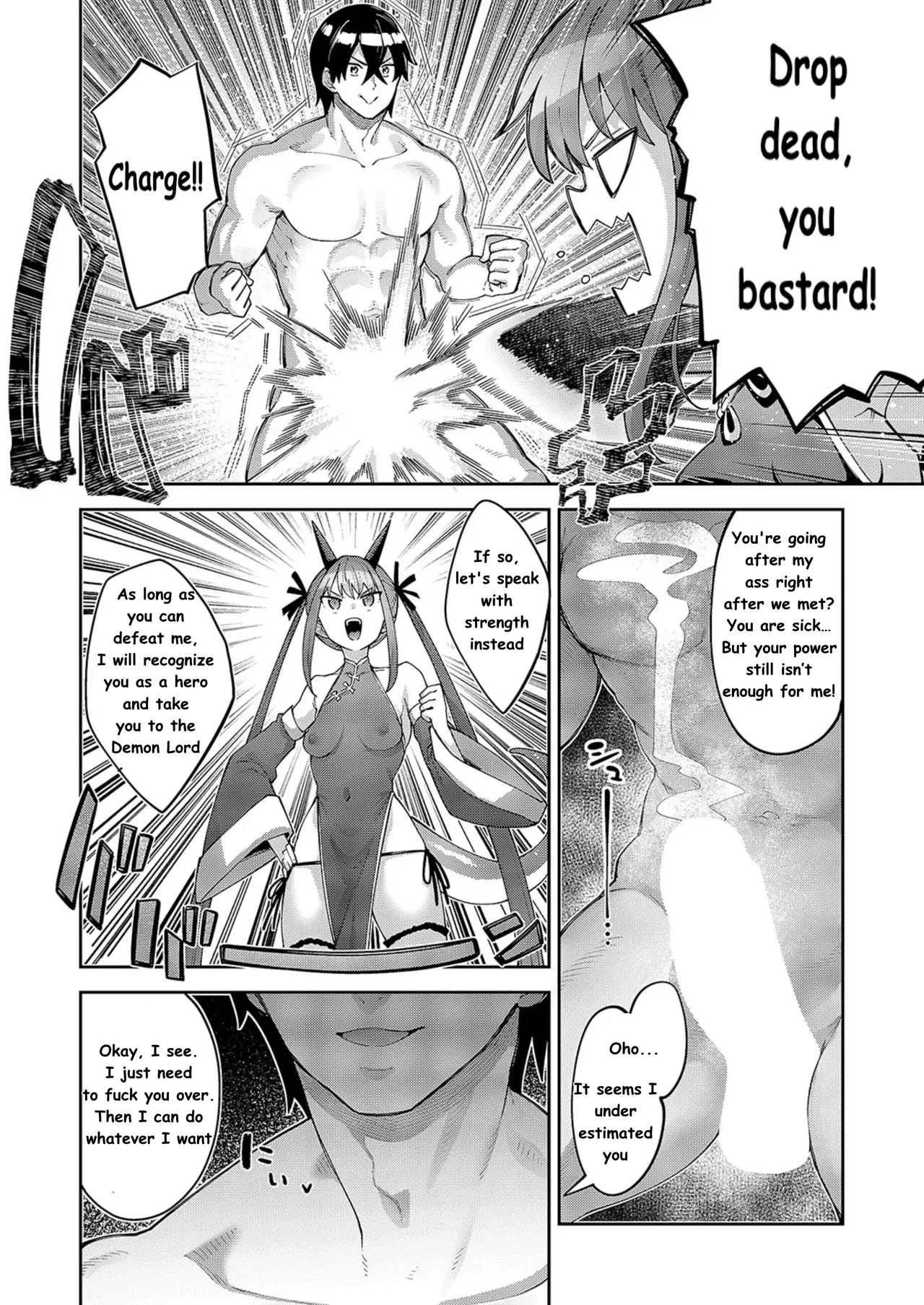 Isekai Kita no de Sukebe Skill de Zenryoku Ouka Shiyou to Omou Ch. 14 - Page 4