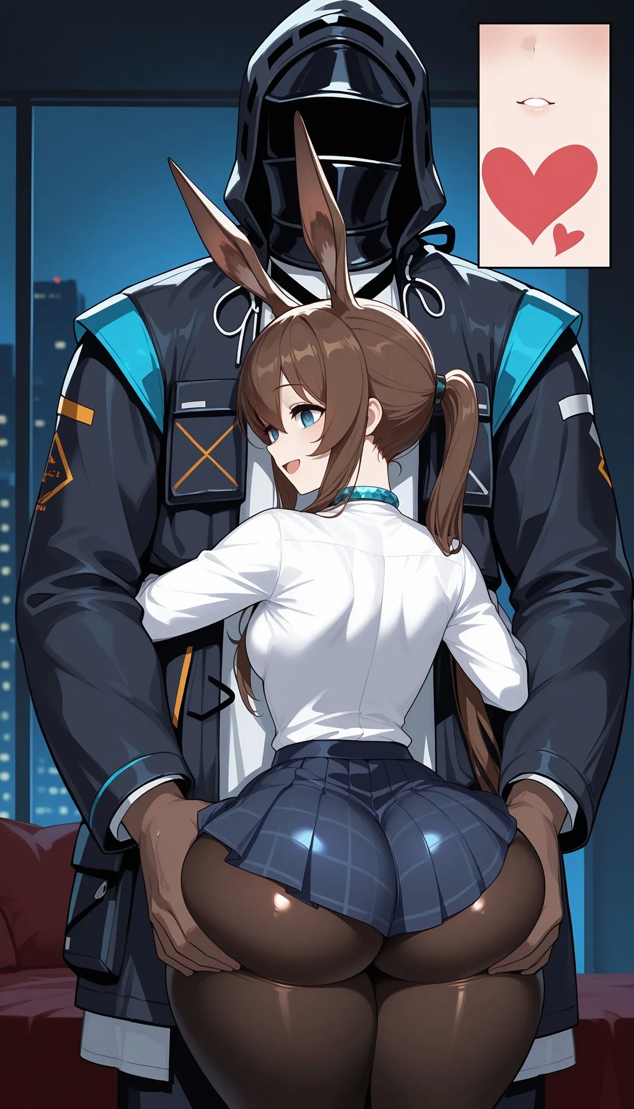 Arknight BBC Amiya and Absinthe rahmat ai generated - Page 13