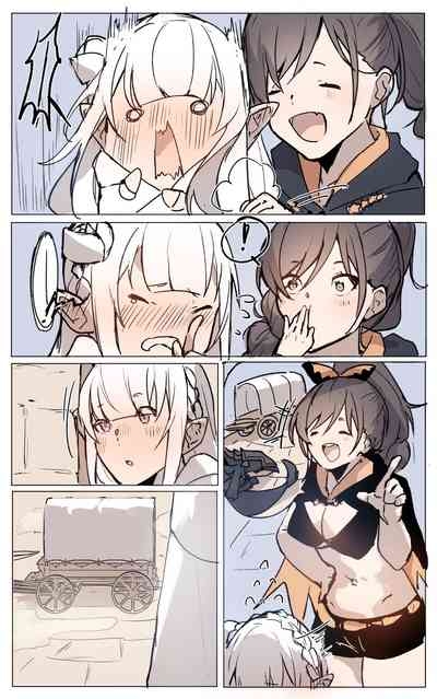 Emilia's trouble at the Watchtower 6