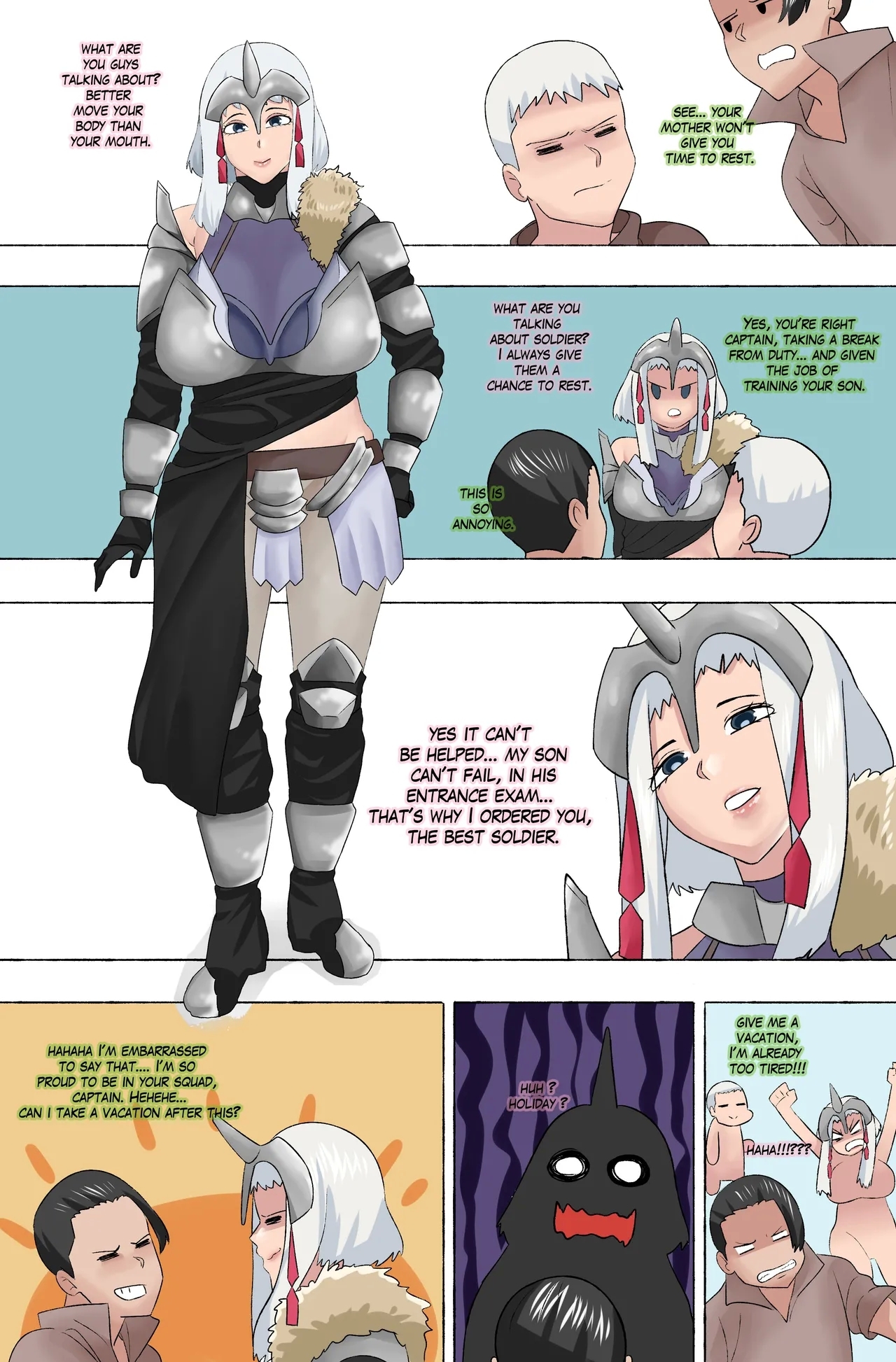 Okasama wa knight part 1 - Page 2