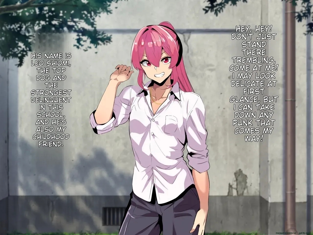 A female boy who lost a fight, a strong male who transferred schools, and a close female friend whom he admires is made to fall for him - Page 3
